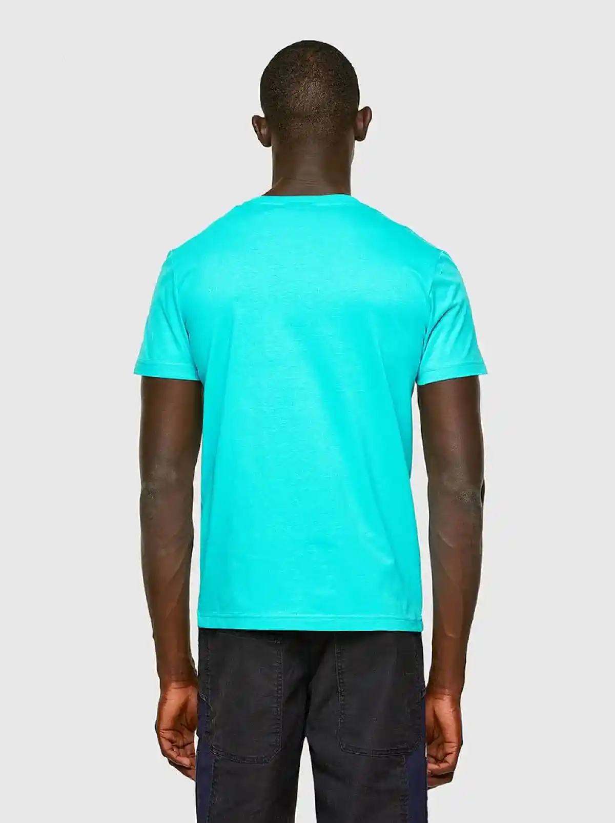 Blue T-shirt with Schedule print