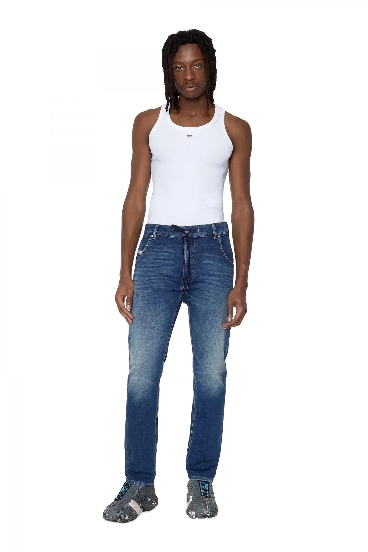 Blue Tapered fit 2030 D-Krooley JoggJeans