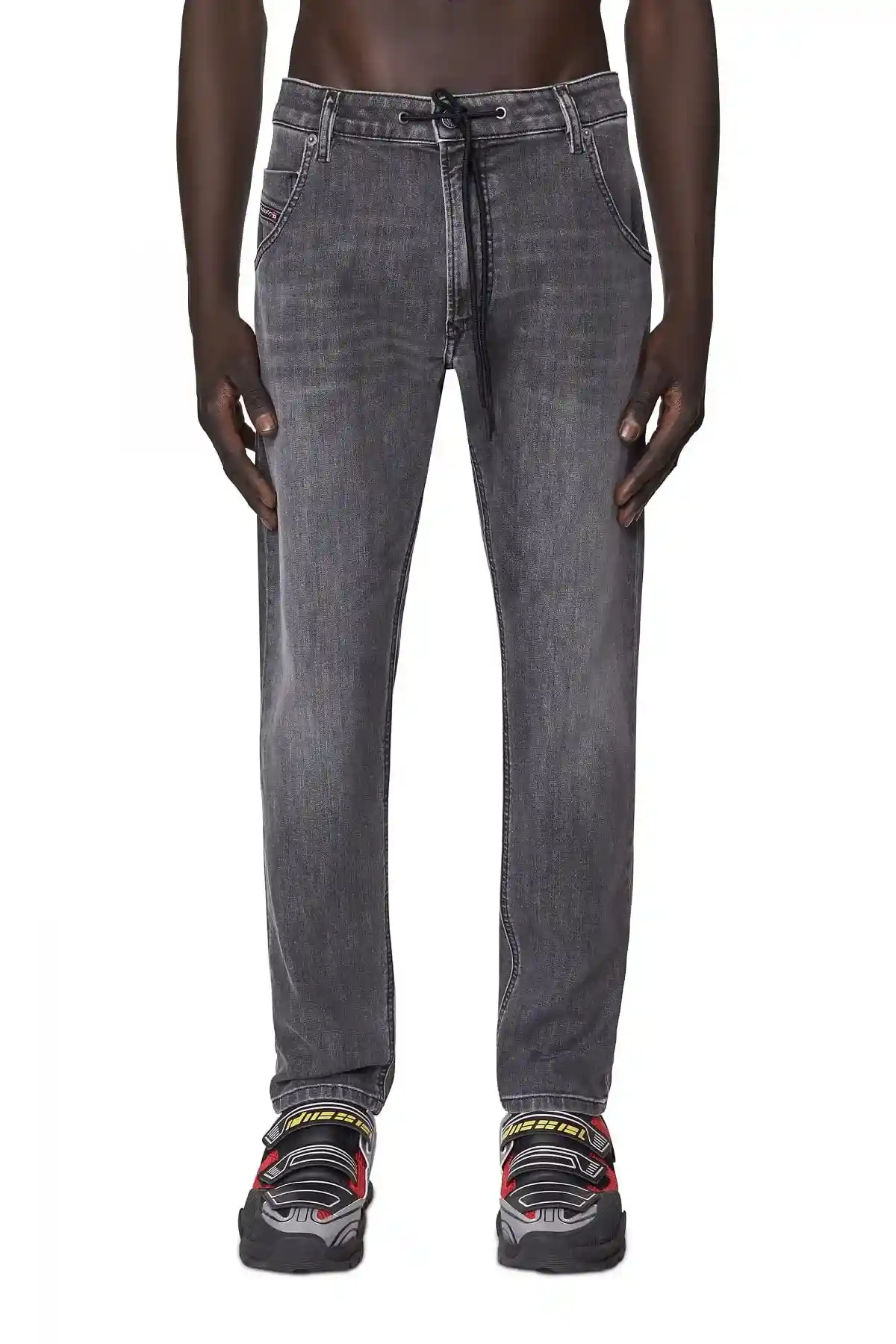 Grey Tapered fit Krooley JoggJeans