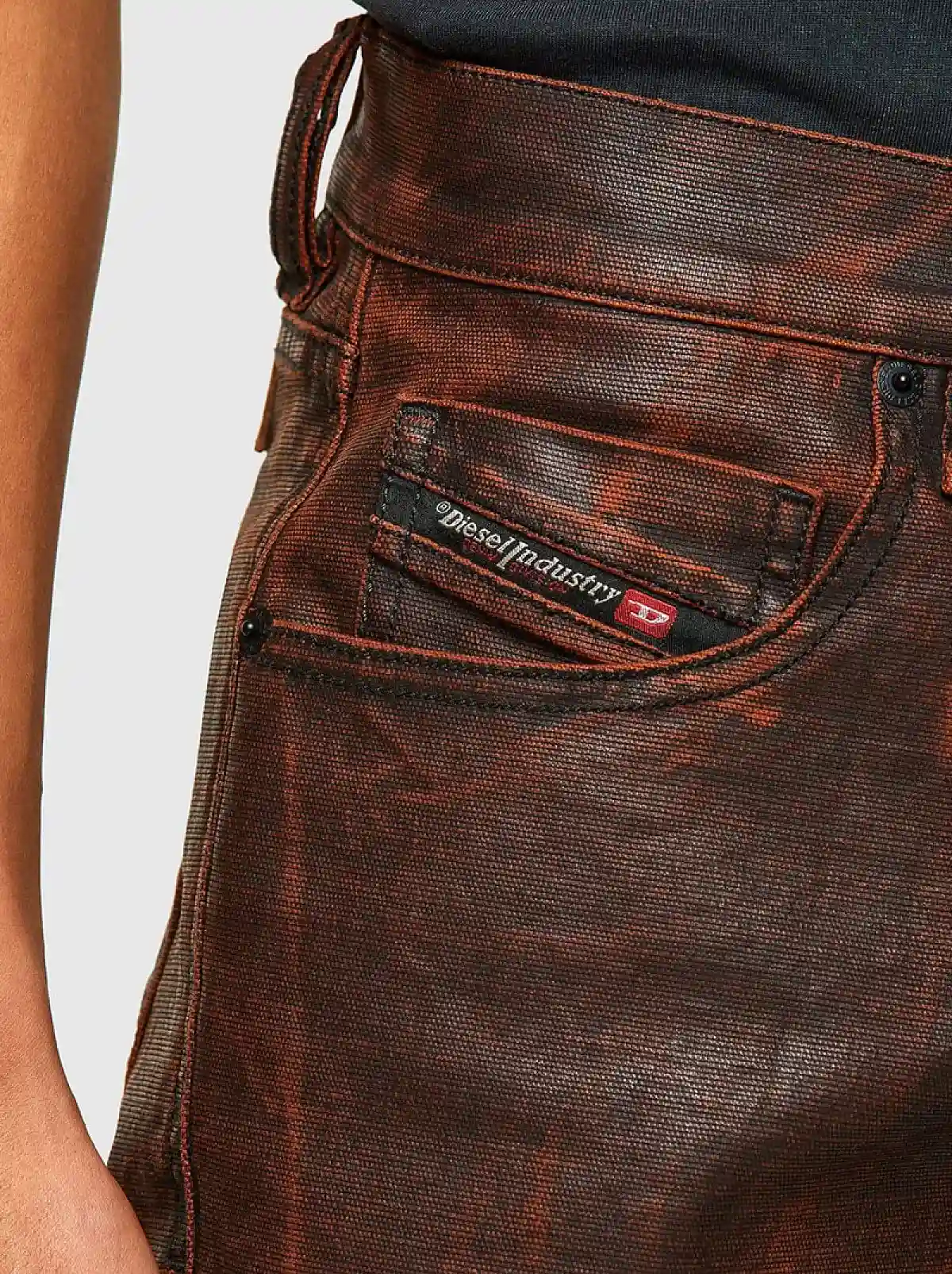 Red Slim Jeans-2019 D-STRUKT