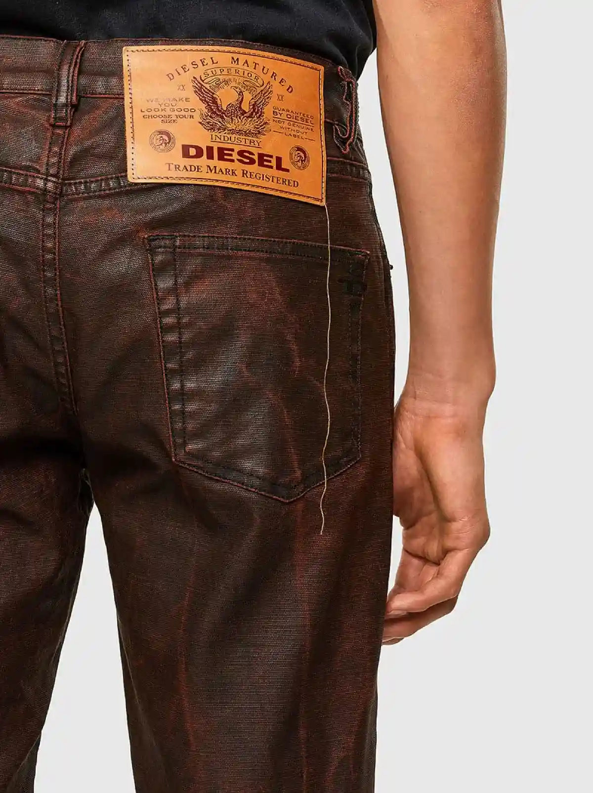 Red Slim Jeans-2019 D-STRUKT