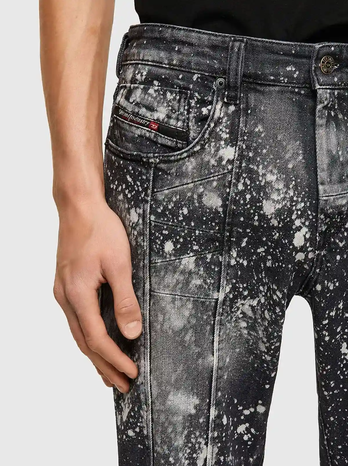 Black Slim Jeans-2019 D-STRUKT