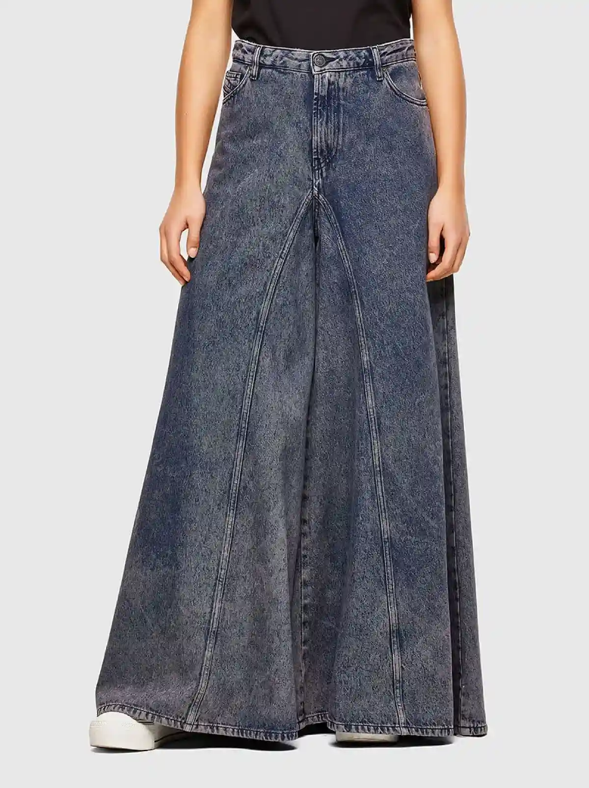 Blue Bootcut and Flare Jeans-D-Spritzz
