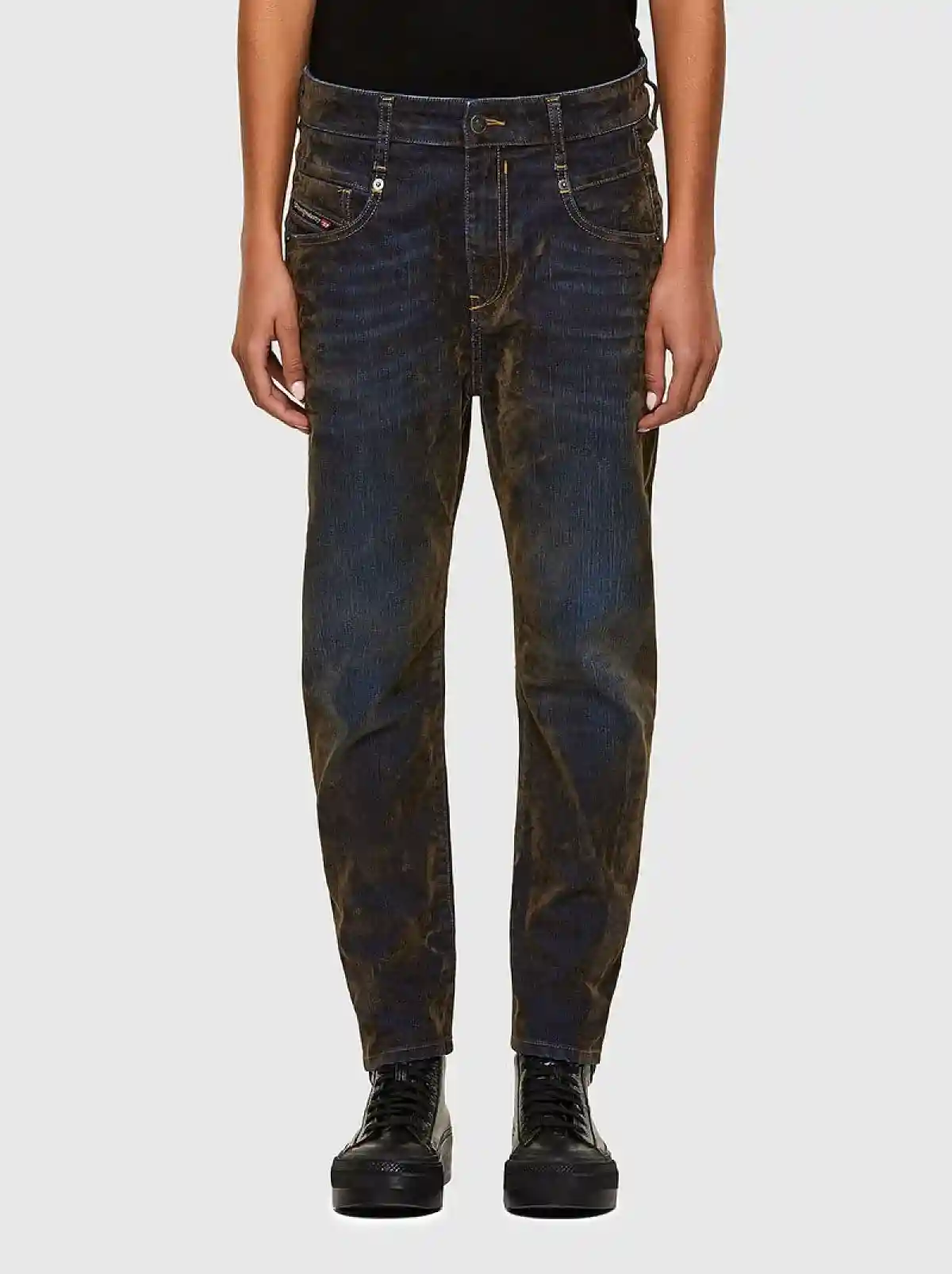 Black Boyfriend Jeans-Fayza