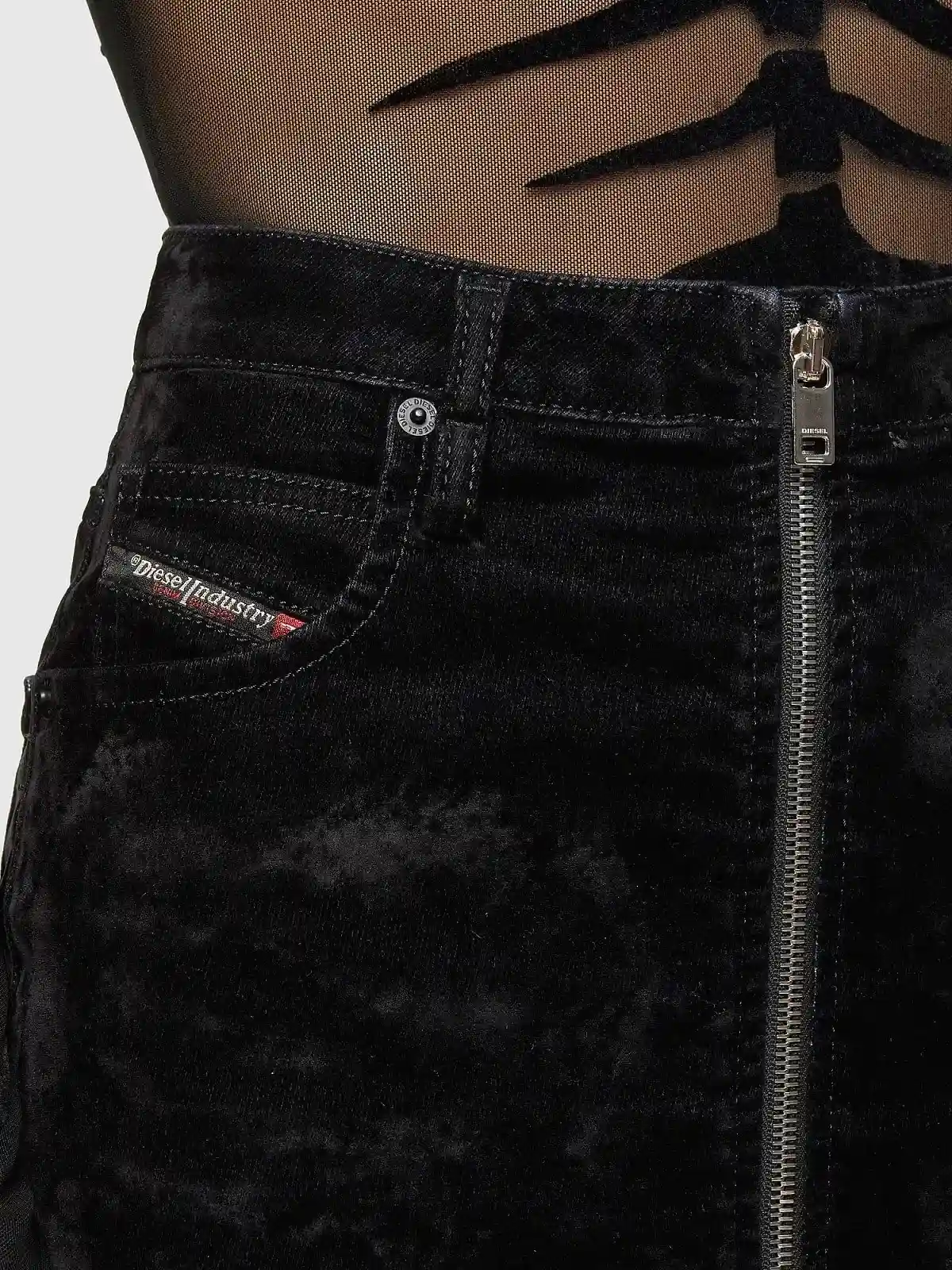 Black Pencil skirt in velvet JoggJeans