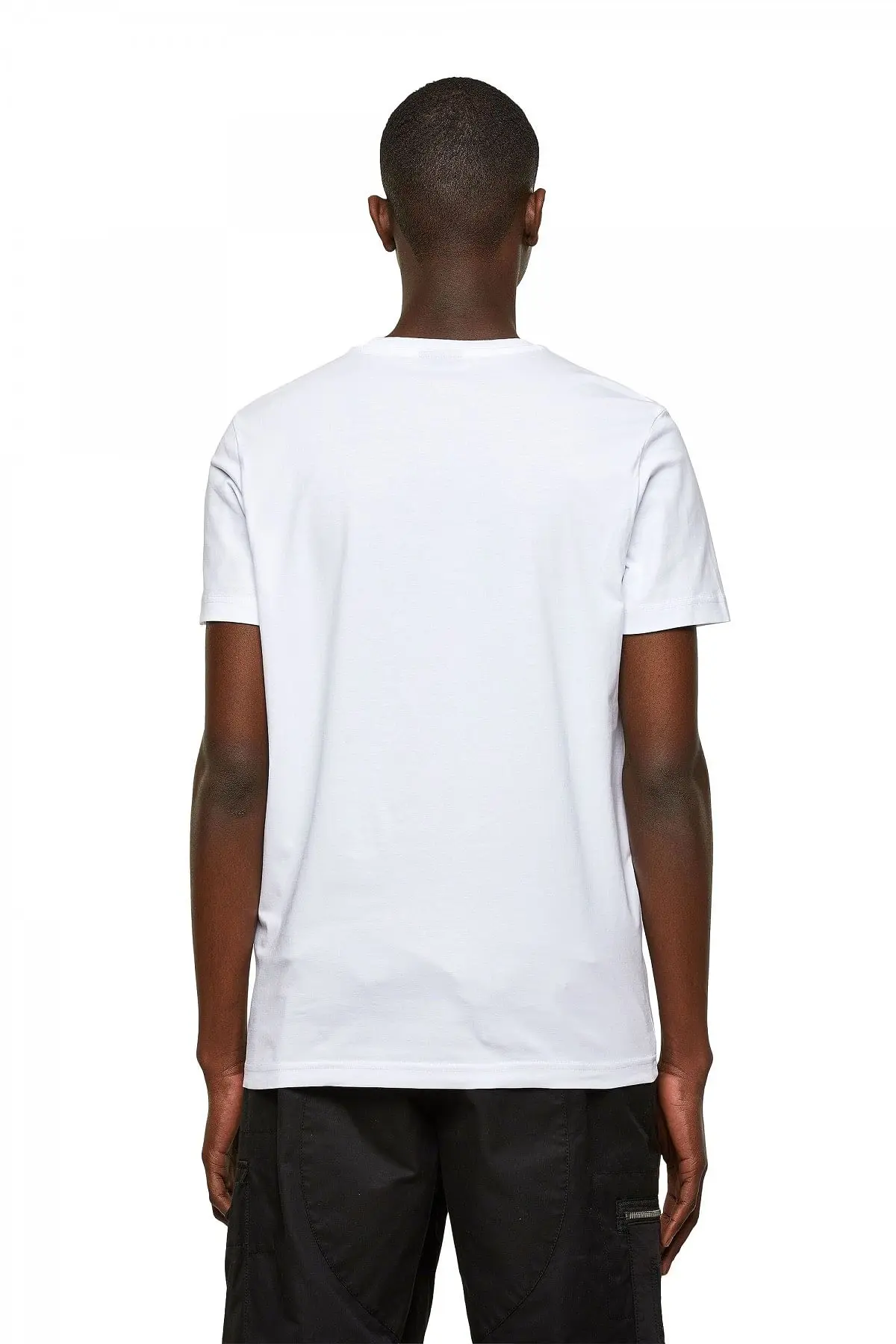 White T-shirt with small logo print