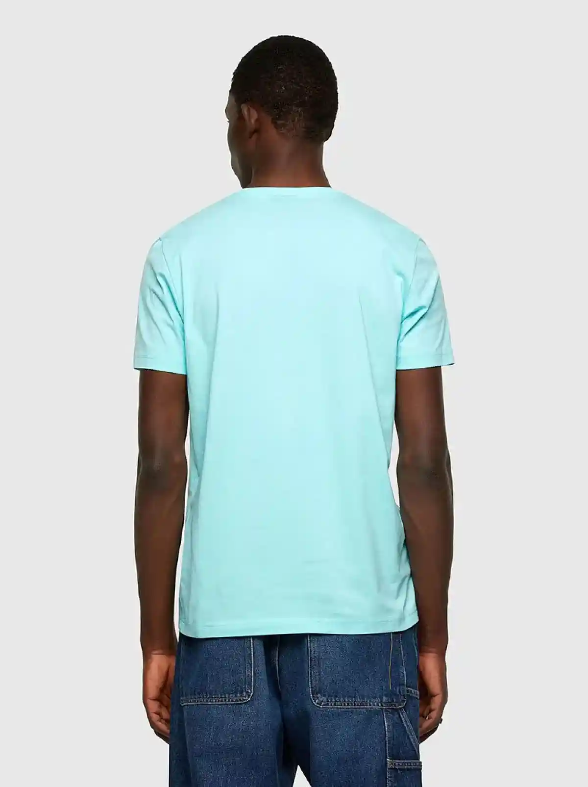 Blue T-shirt with Diesel Industry Team print