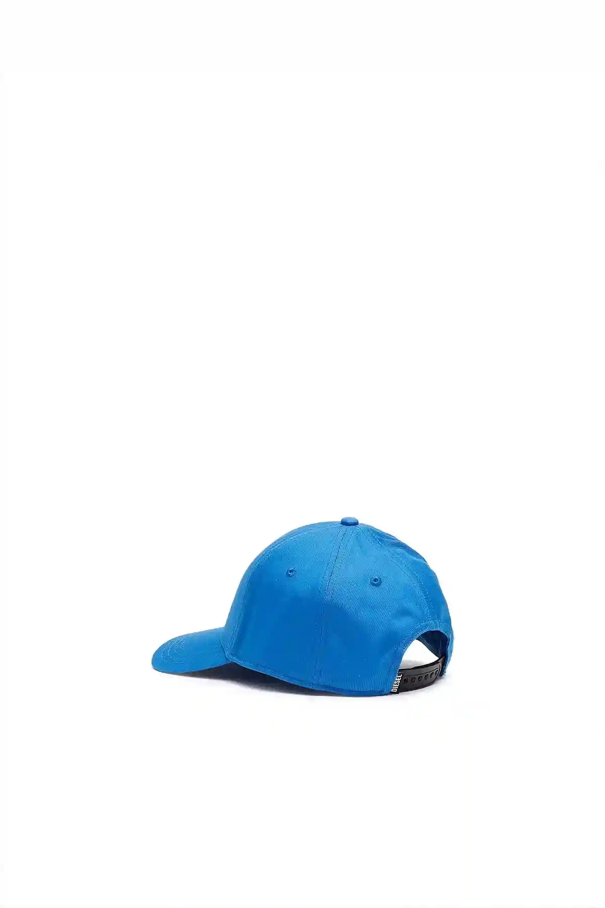 Blue Baseball cap with rubber logo patch