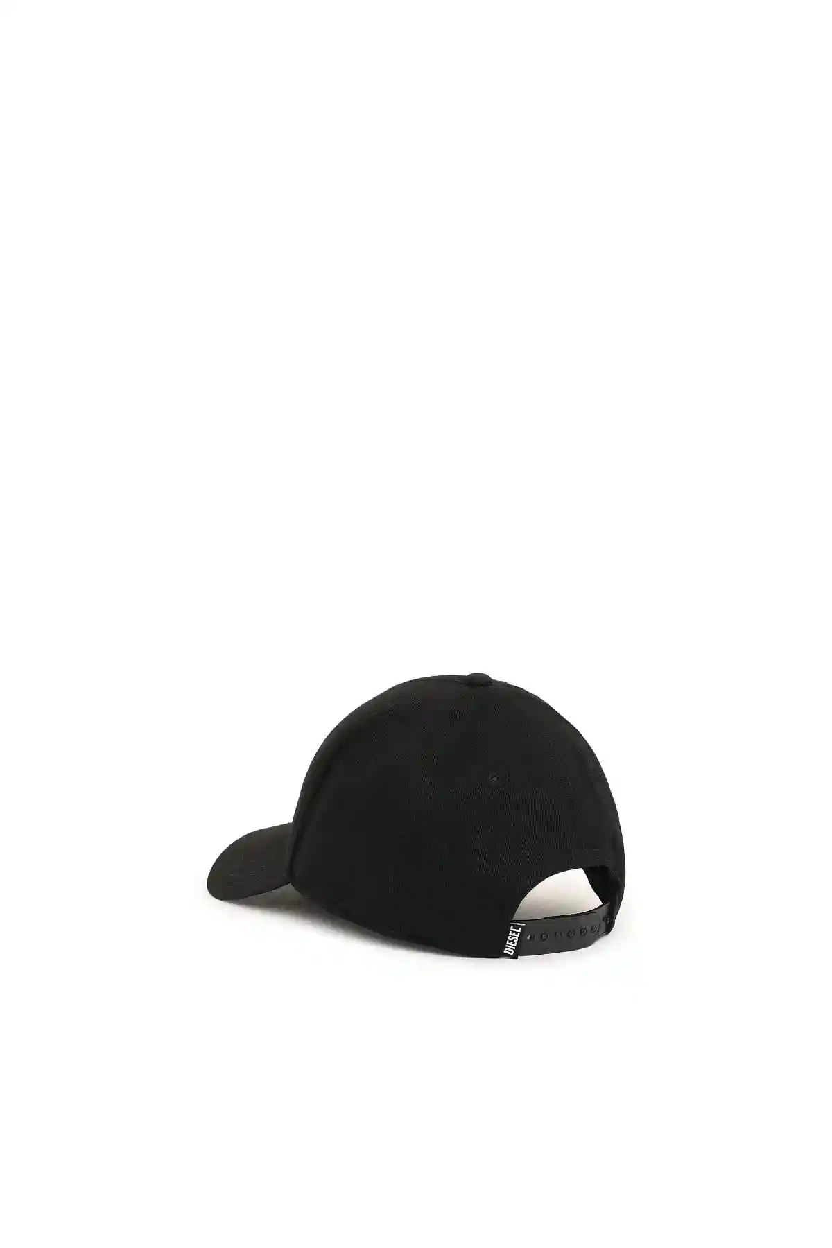 Black and Red Baseball cap with rubber logo patch