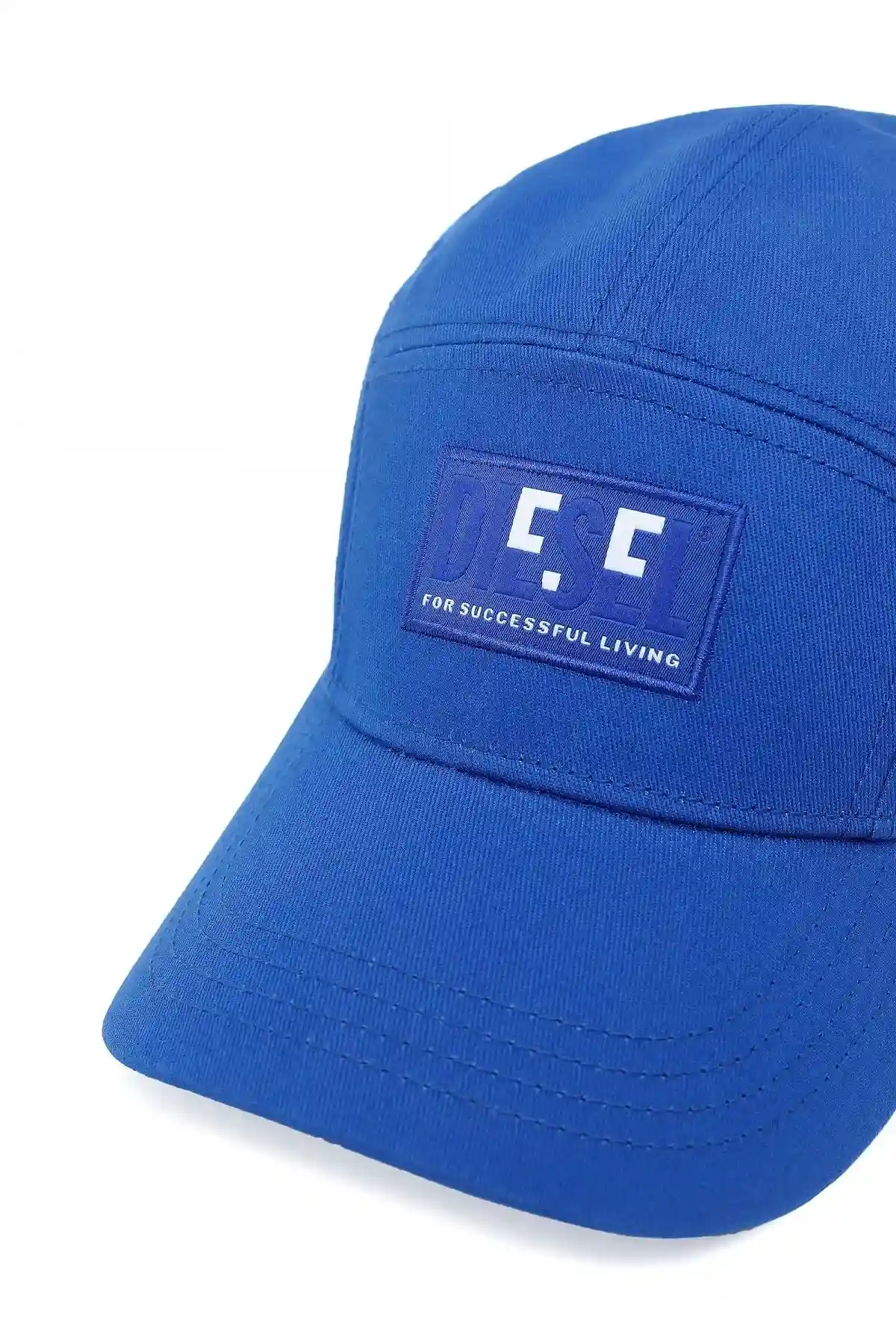 Blue Baseball cap with emoji patch