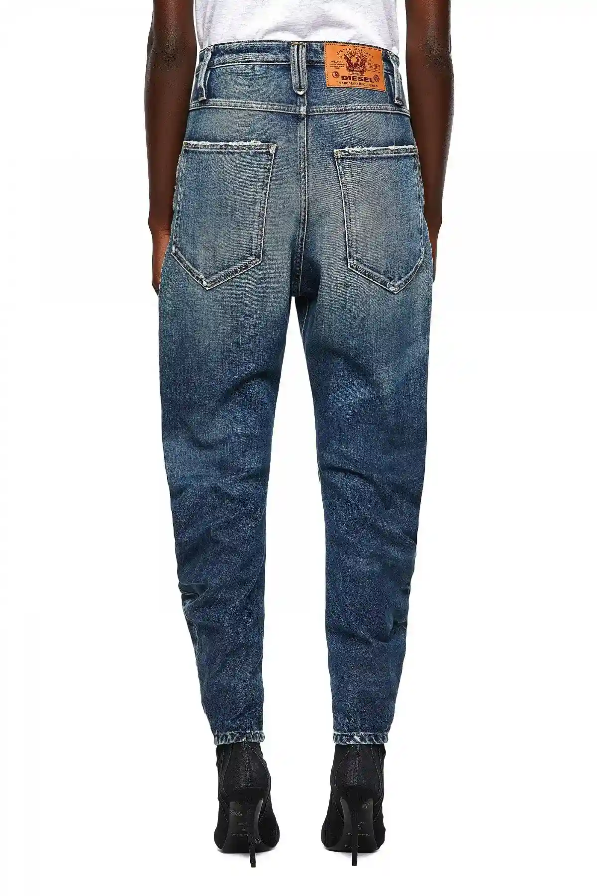 Blue Boyfriend Jeans-D-Plata