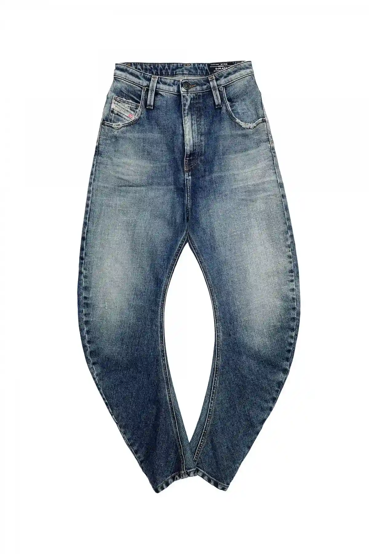 Blue Boyfriend Jeans-D-Plata