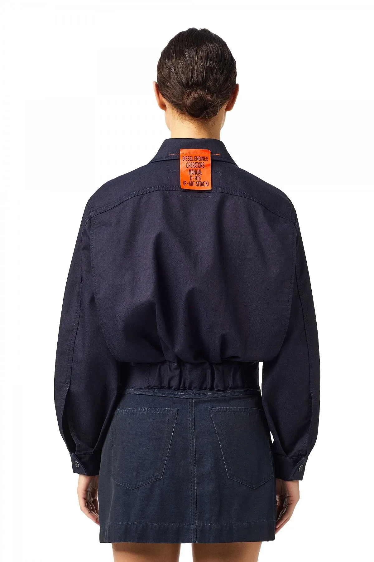 Blue Cropped jacket in JoggJeans