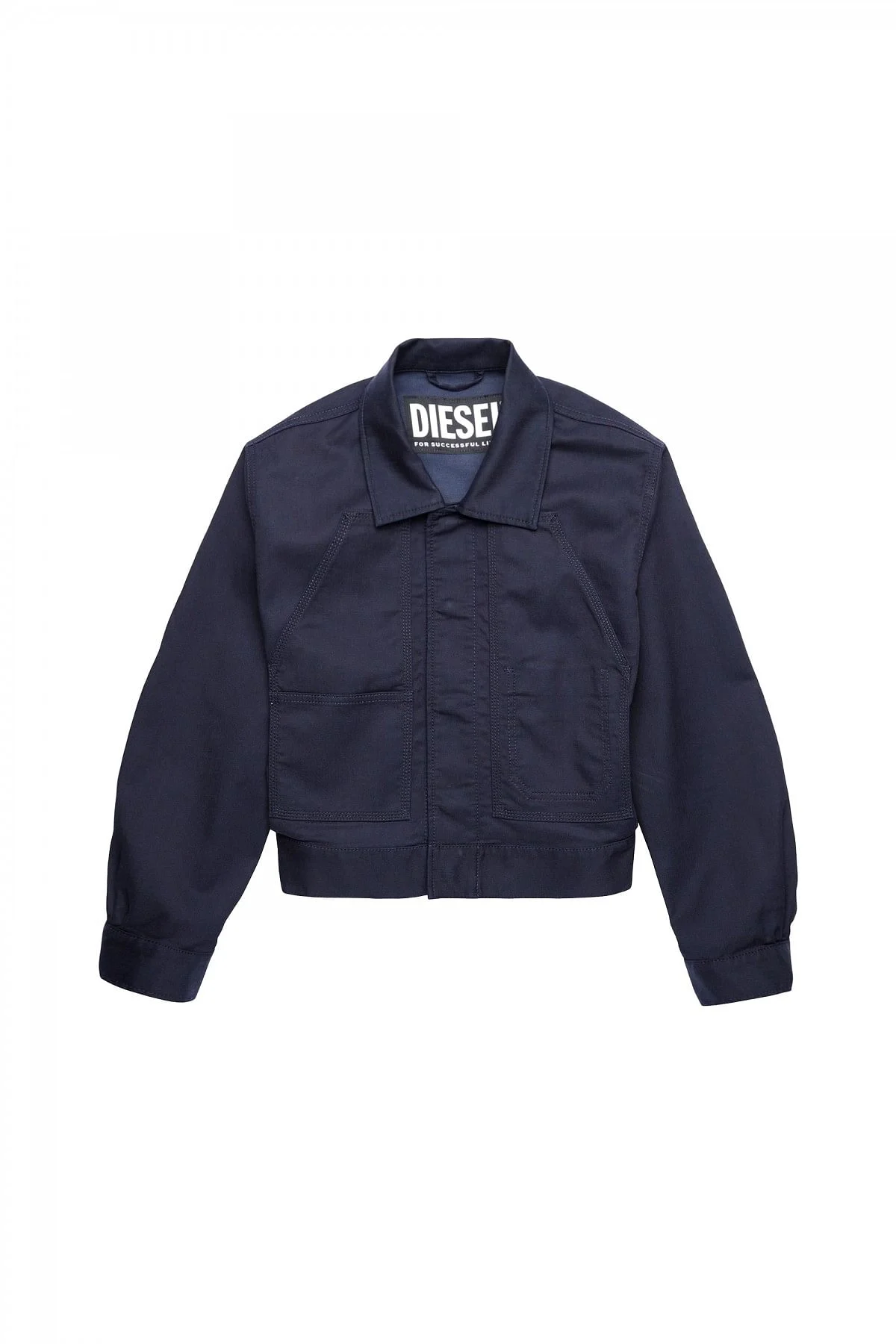 Blue Cropped jacket in JoggJeans