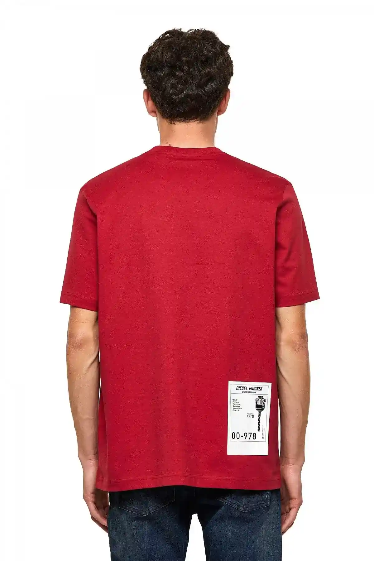 Brown T-shirt with Diesel Industry print