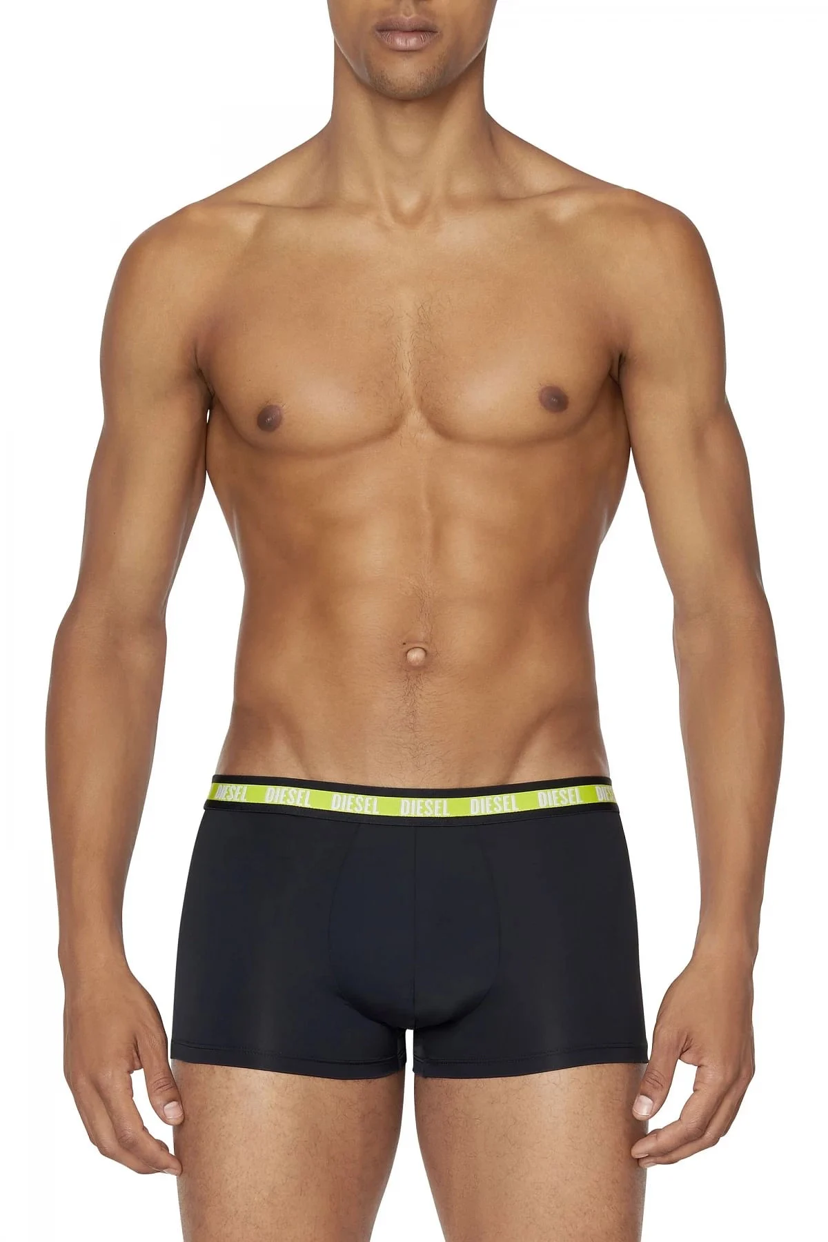 Black and Yellow Two-pack of boxer briefs