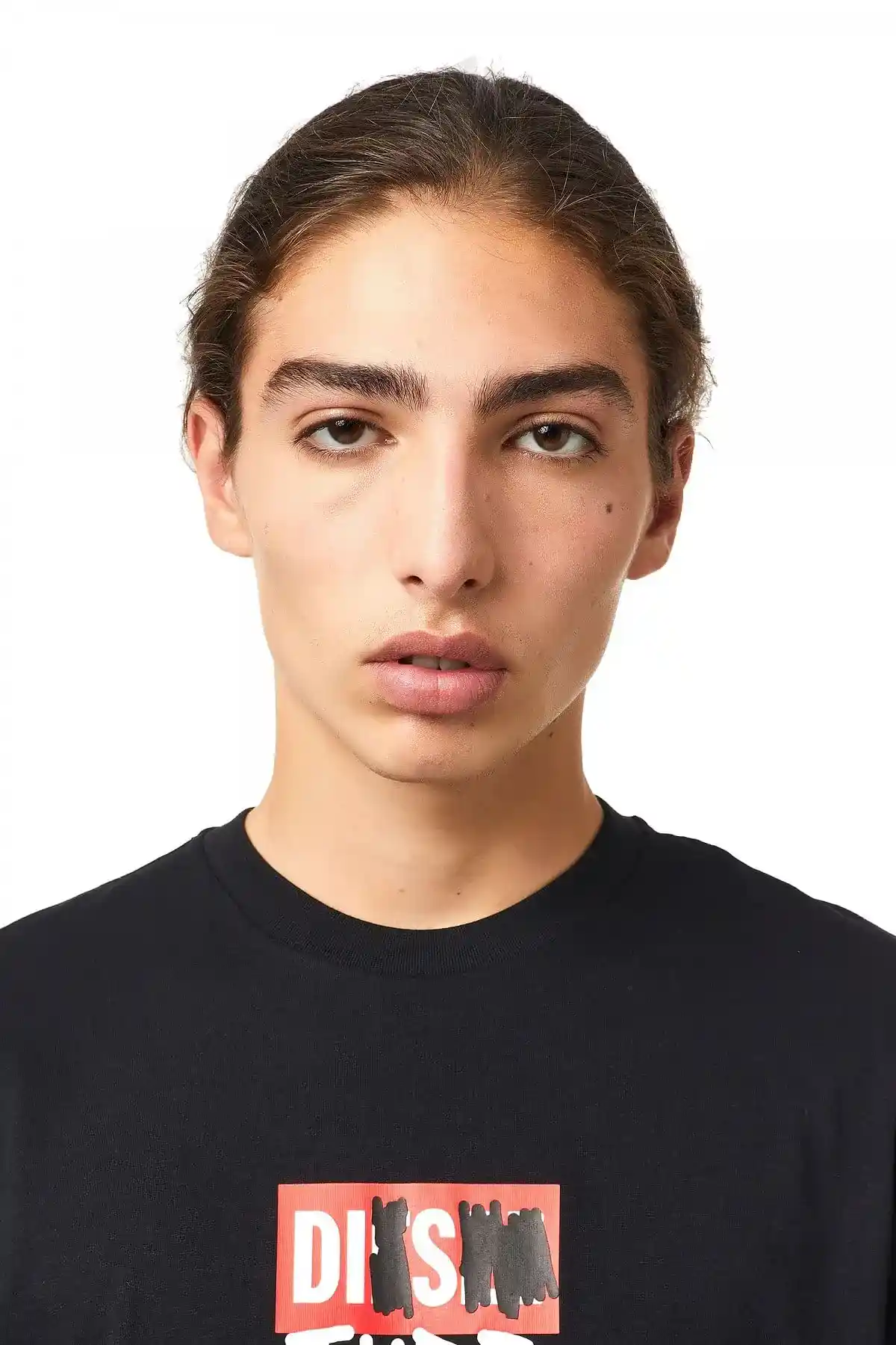 Black Green Label T-shirt with DISTURB logo
