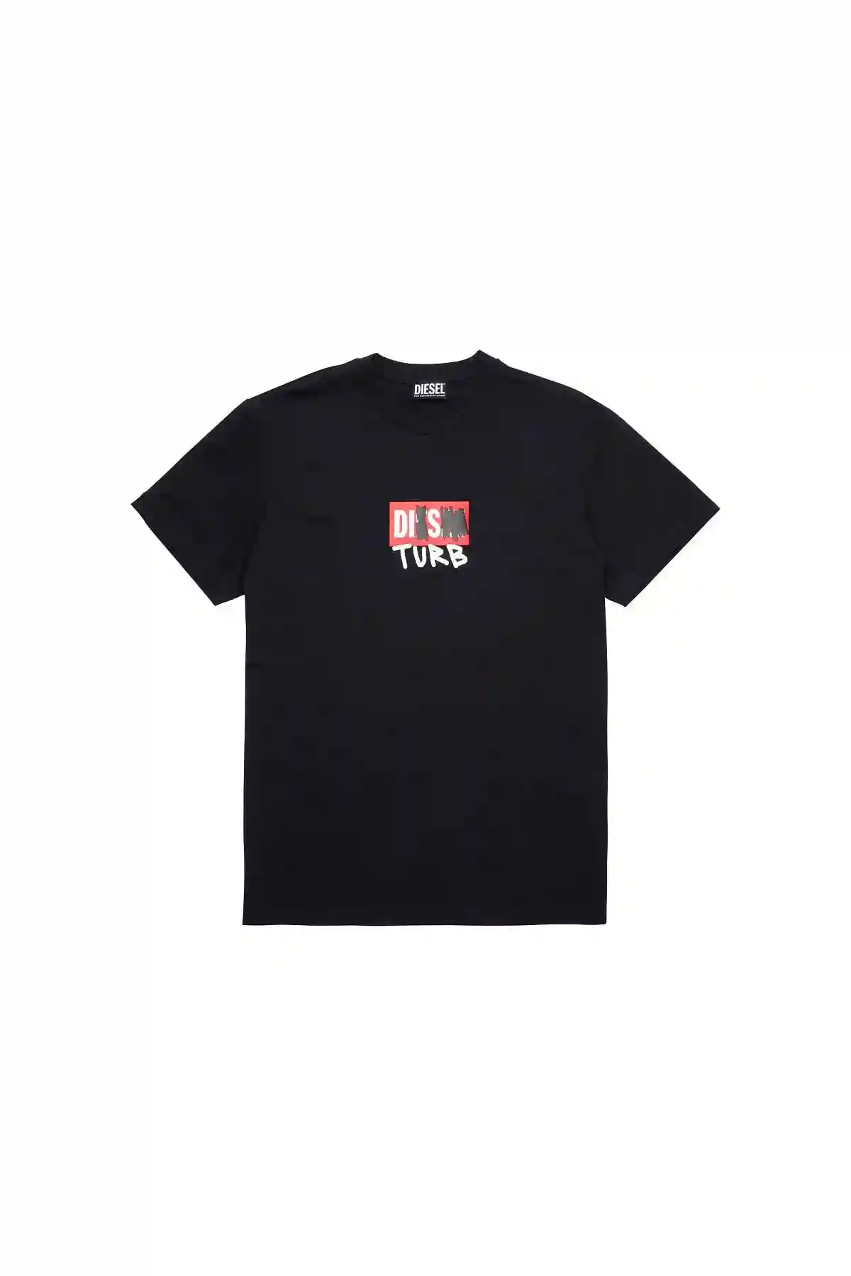 Black Green Label T-shirt with DISTURB logo