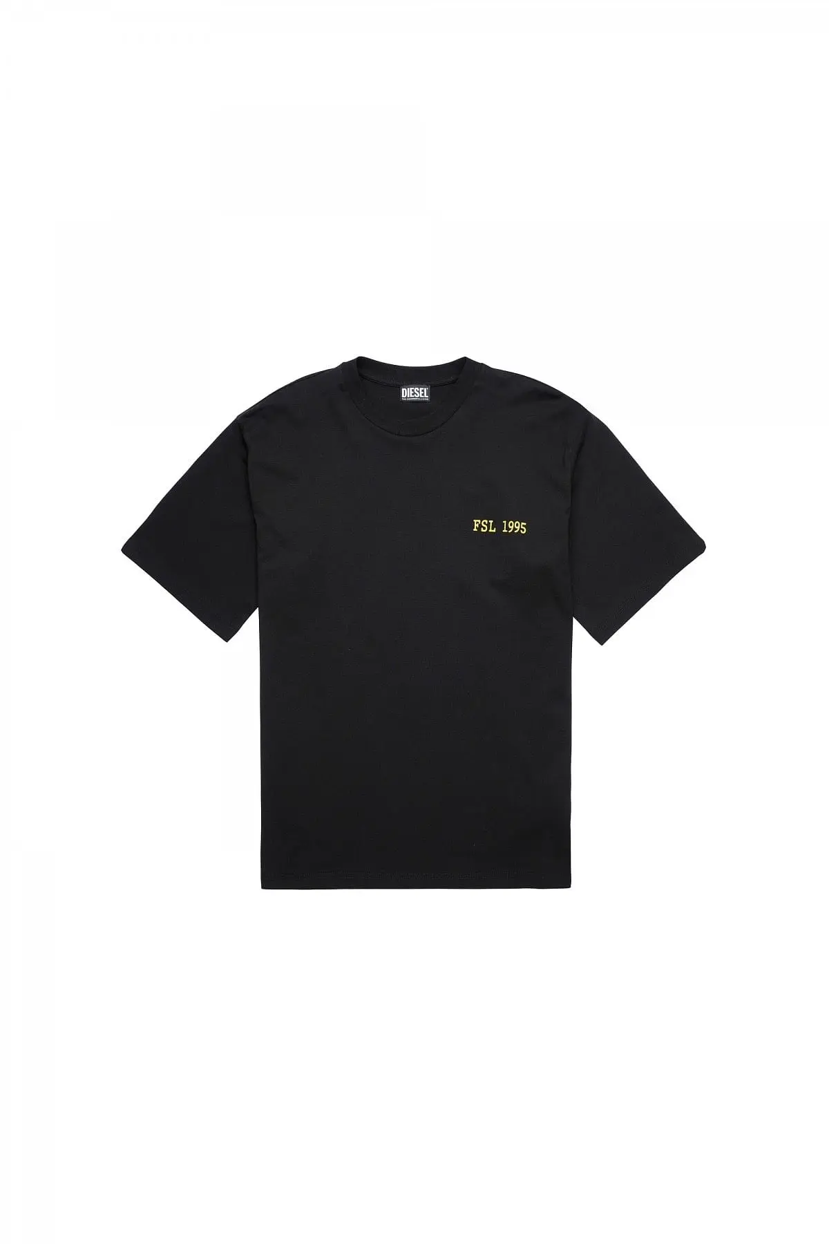 Black Green Label T-shirt with graphic print