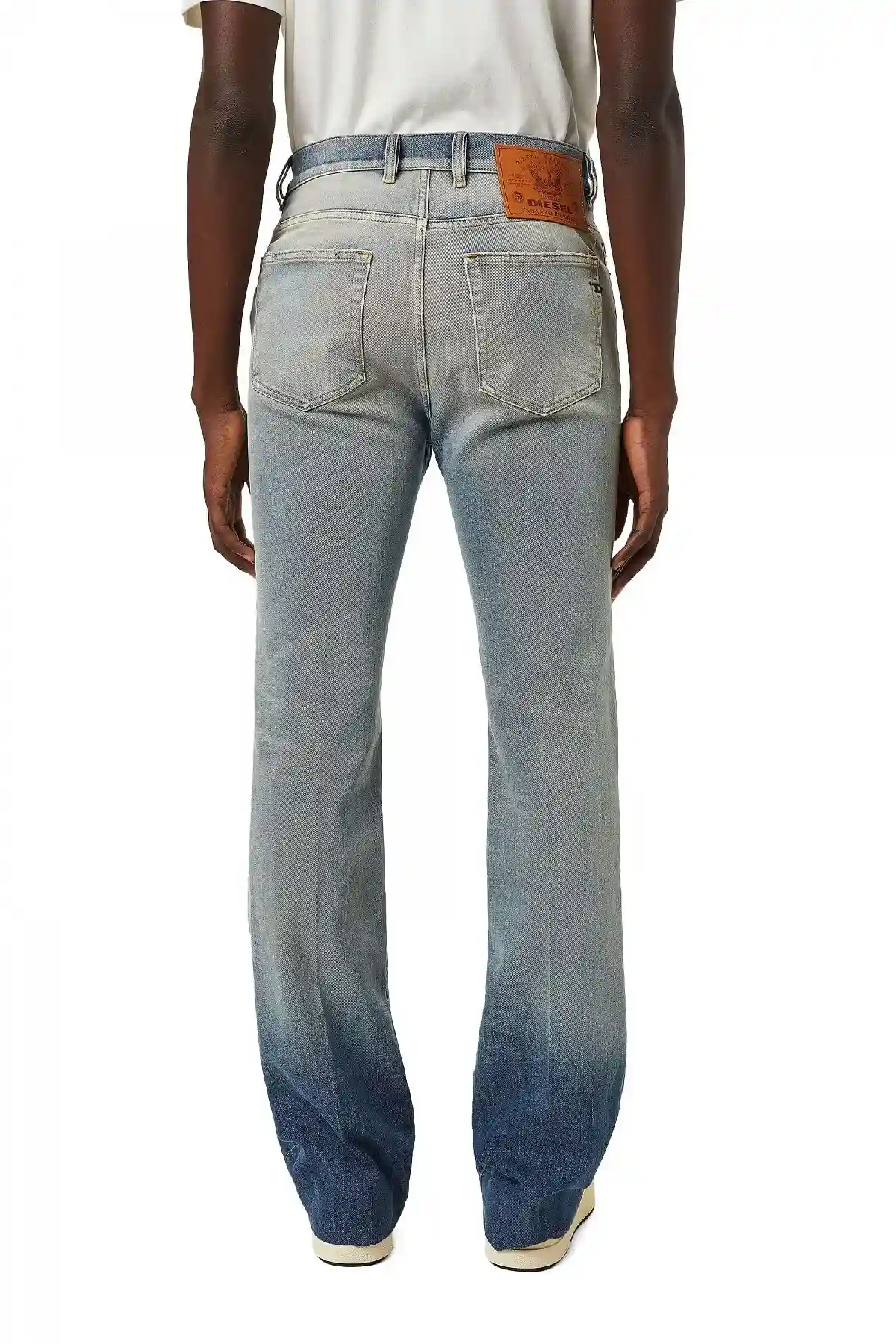 Blue Bootcut Jeans-D-Jefferr