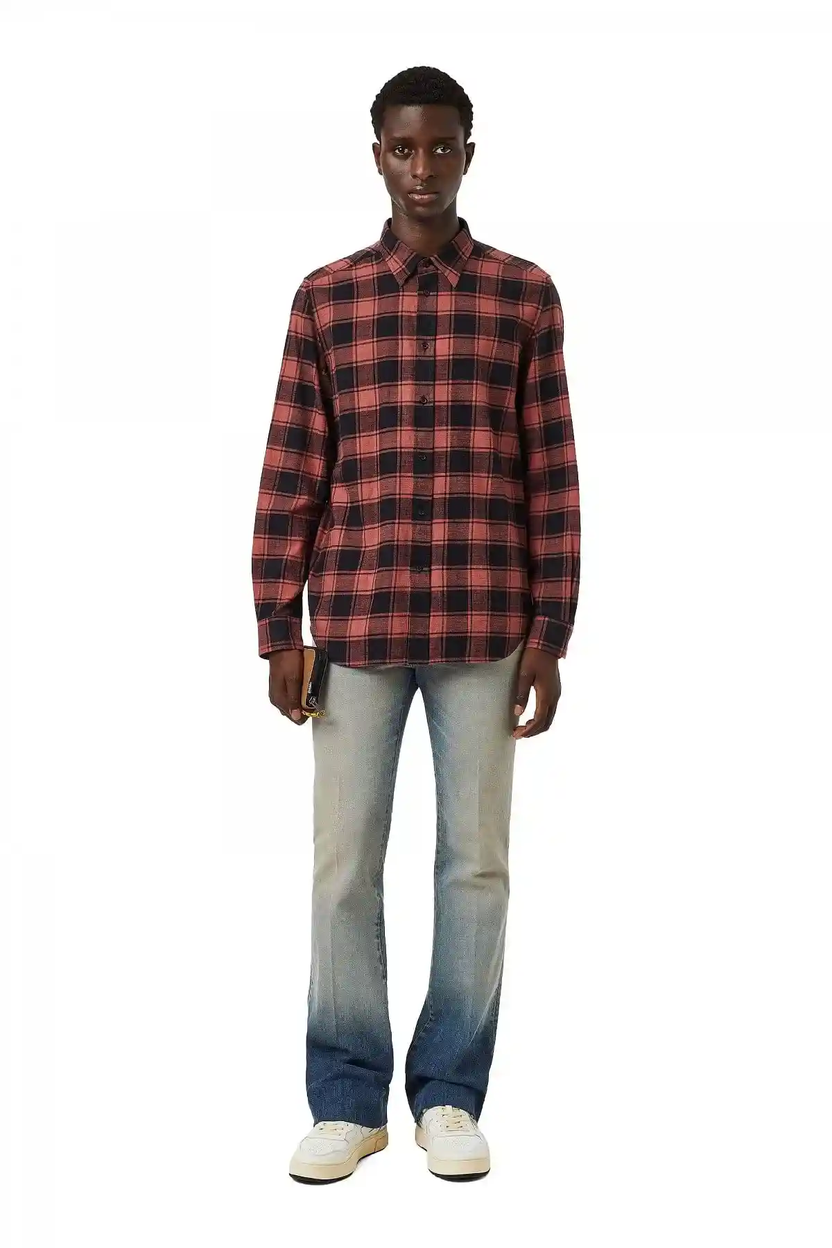 Blue Bootcut Jeans-D-Jefferr