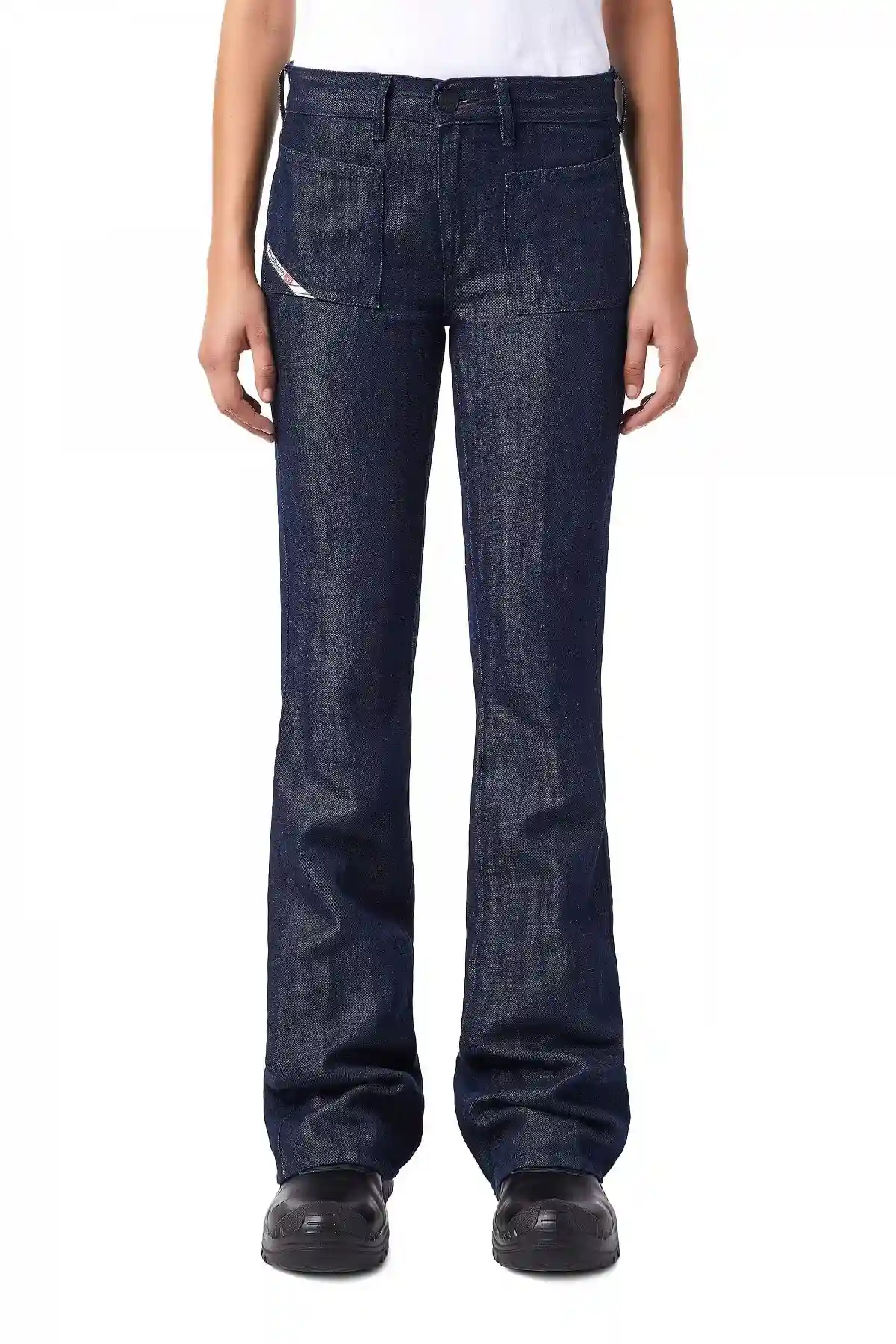 Blue Bootcut and Flare Jeans-1969 D-EBBEY