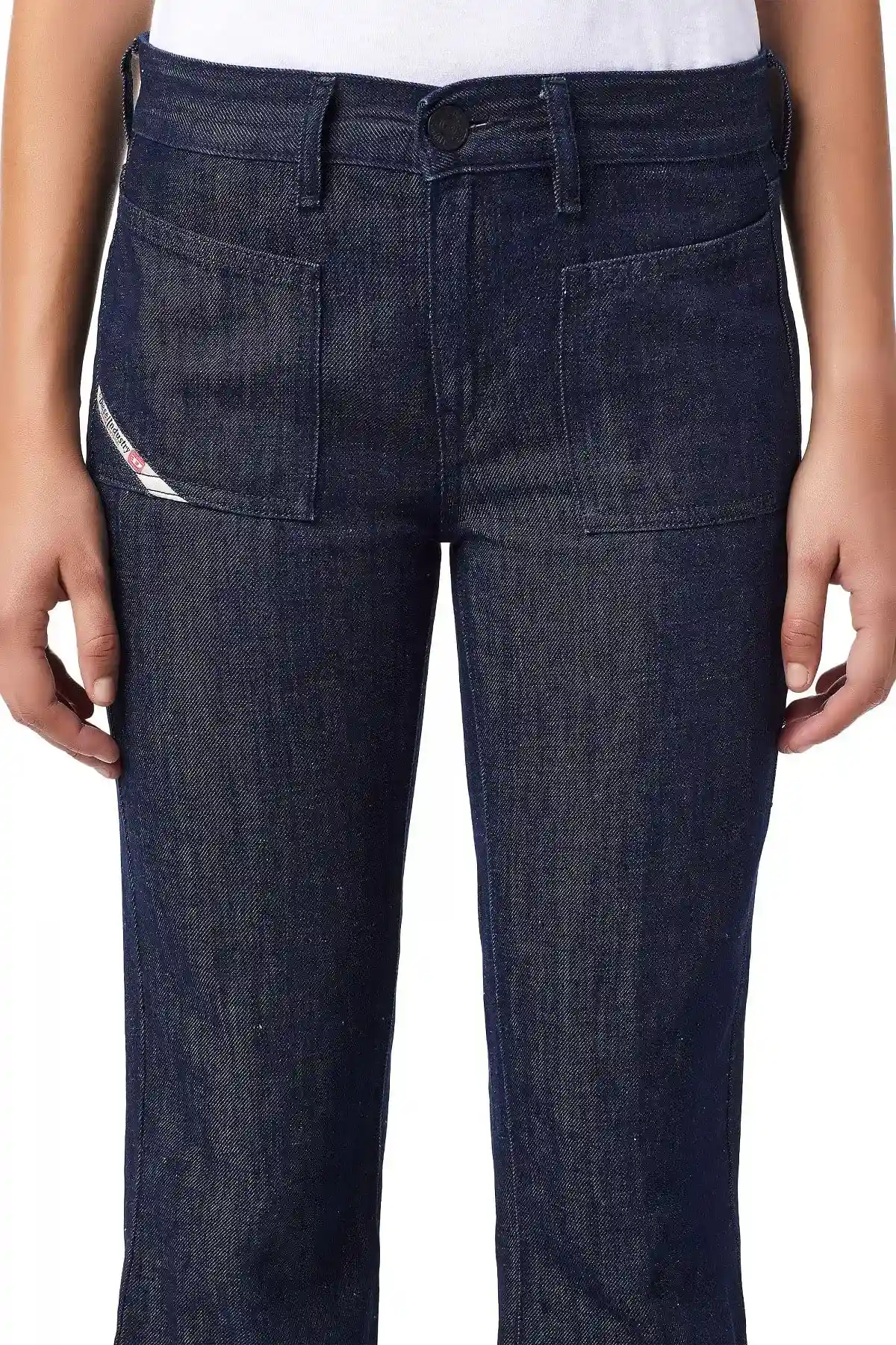 Blue Bootcut and Flare Jeans-1969 D-EBBEY