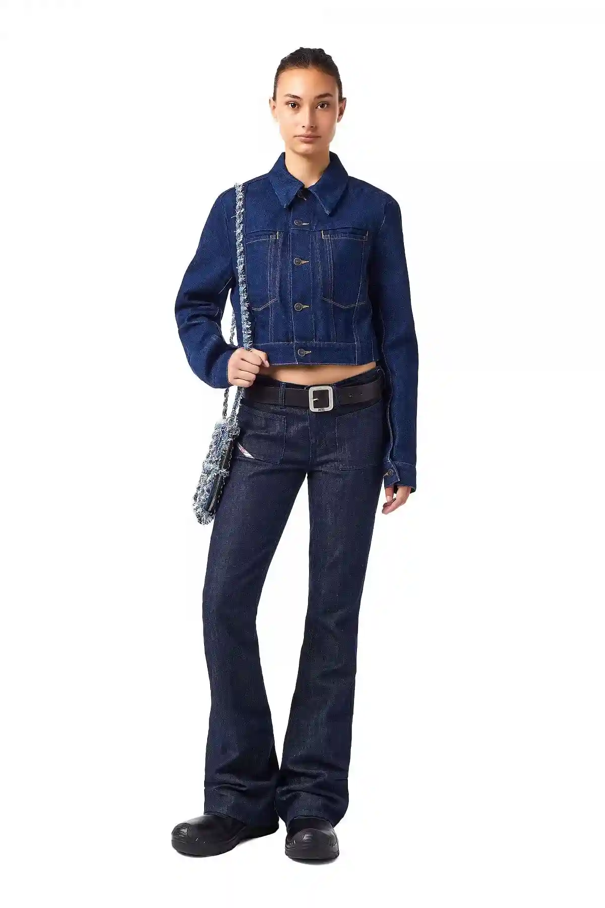 Blue Bootcut and Flare Jeans-1969 D-EBBEY