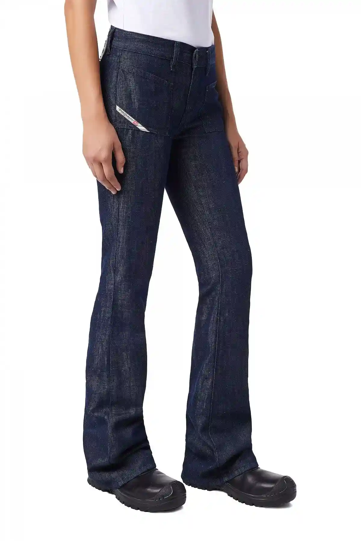 Blue Bootcut and Flare Jeans-1969 D-EBBEY