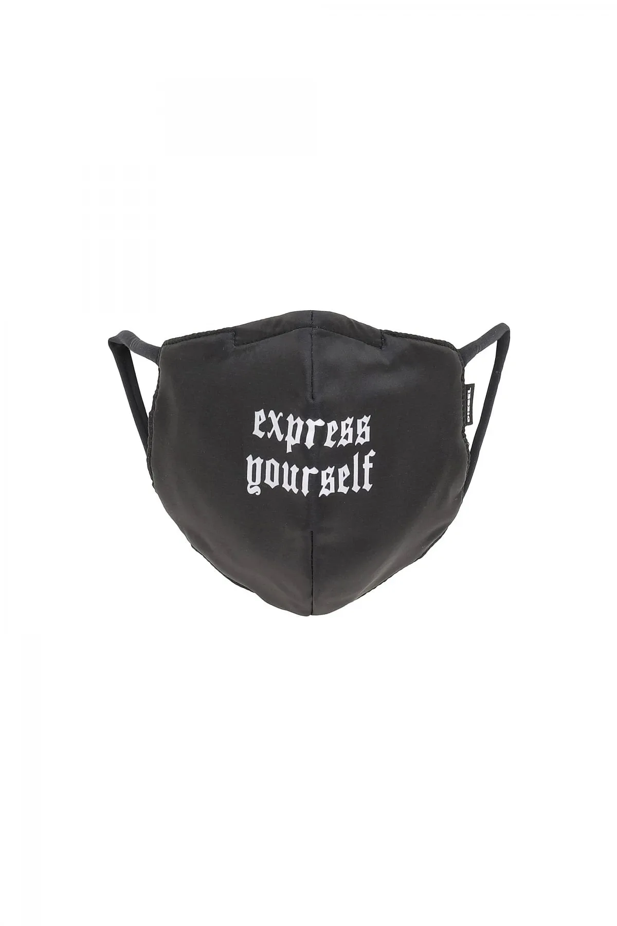 Black Mask with Express Yourself print
