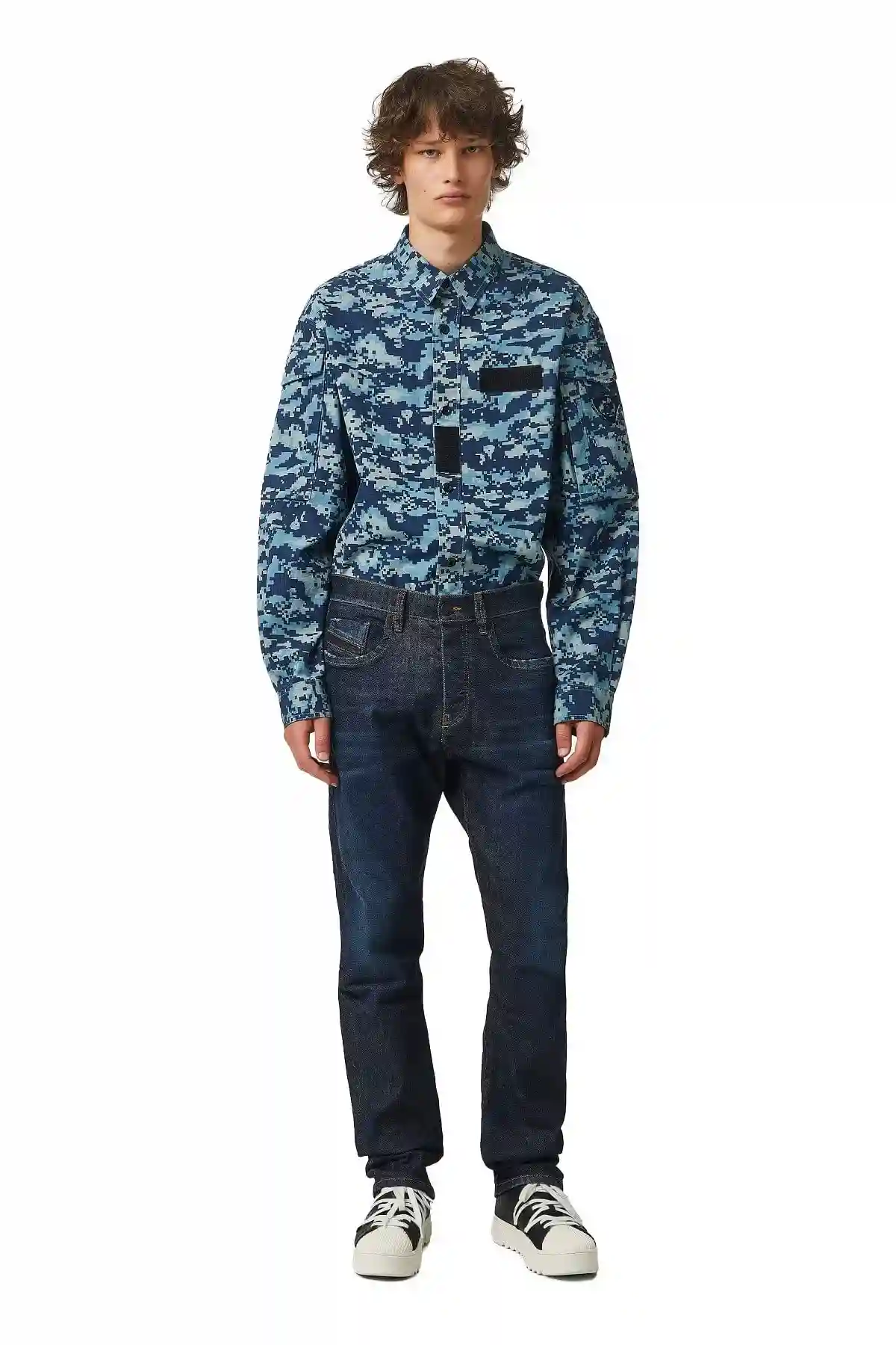 Blue Straight Jeans-2020 D-VIKER