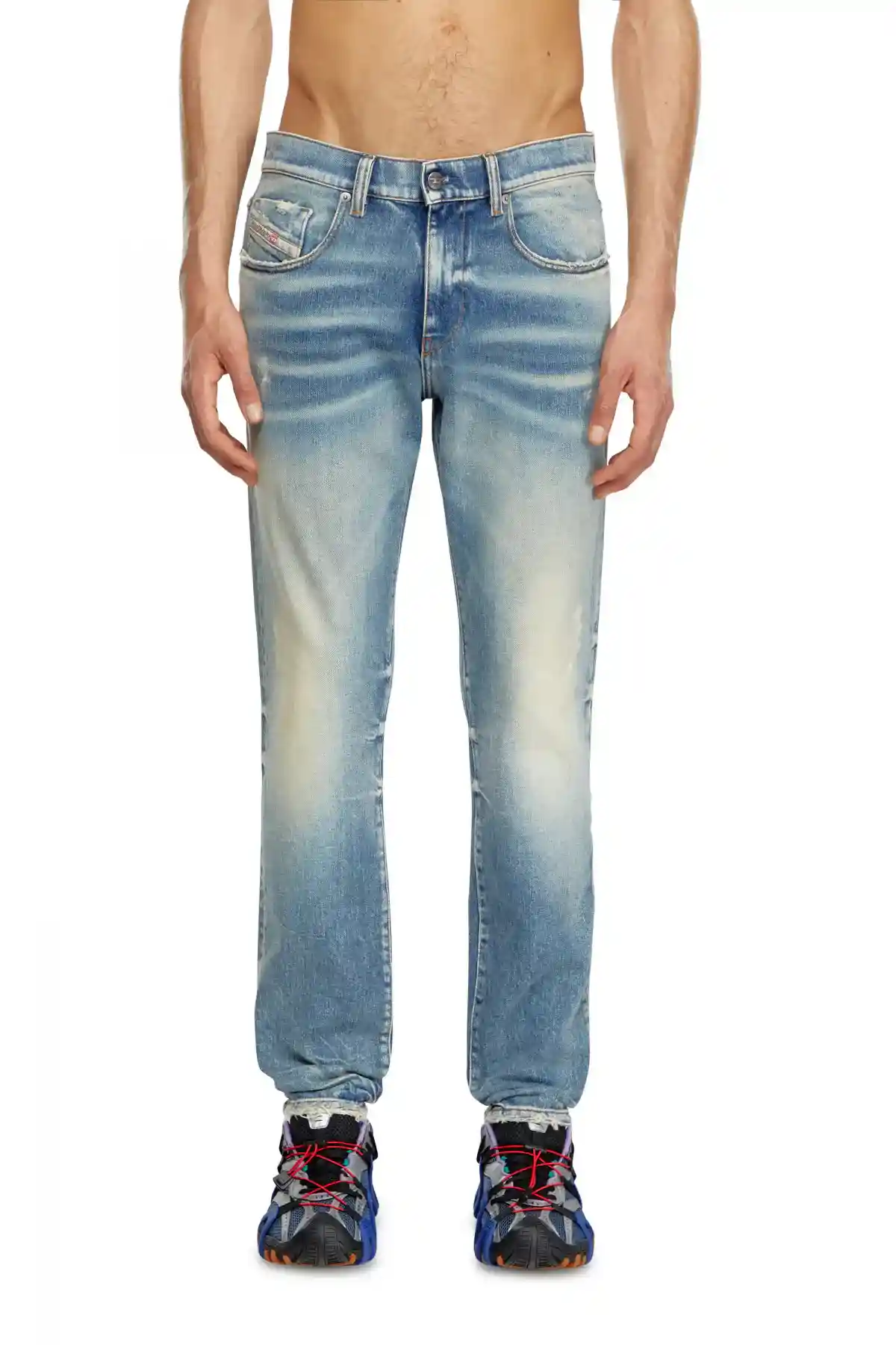 Blue Slim Jeans-2019 D-Strukt