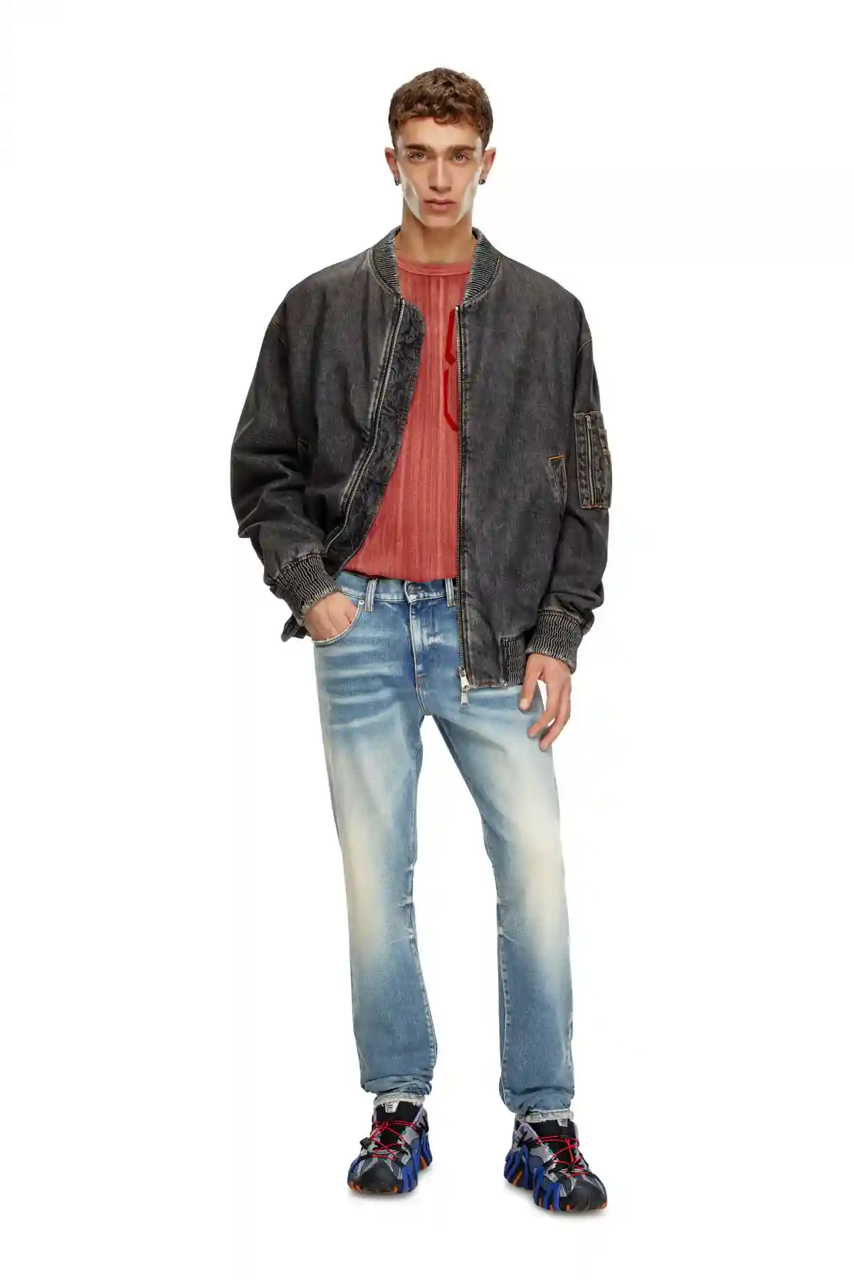 Blue Slim Jeans-2019 D-Strukt