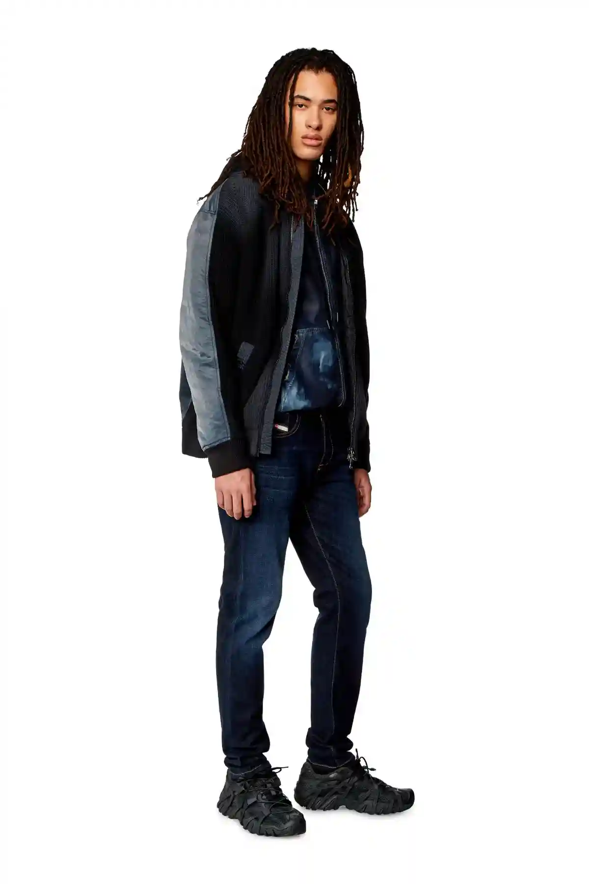 Blue Slim Jeans-2019 D-Strukt