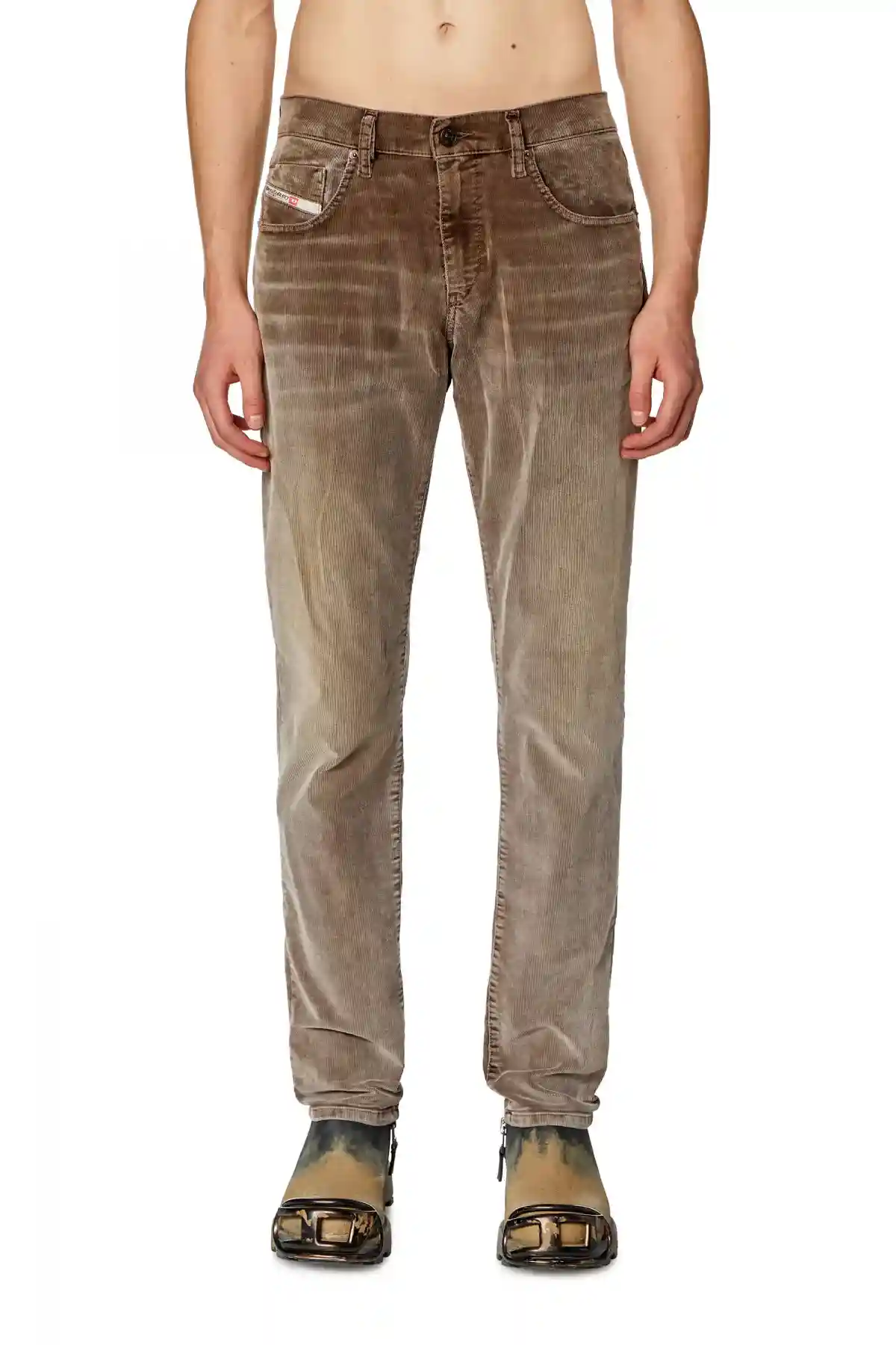 Brown Slim Jeans-2019 D-Strukt