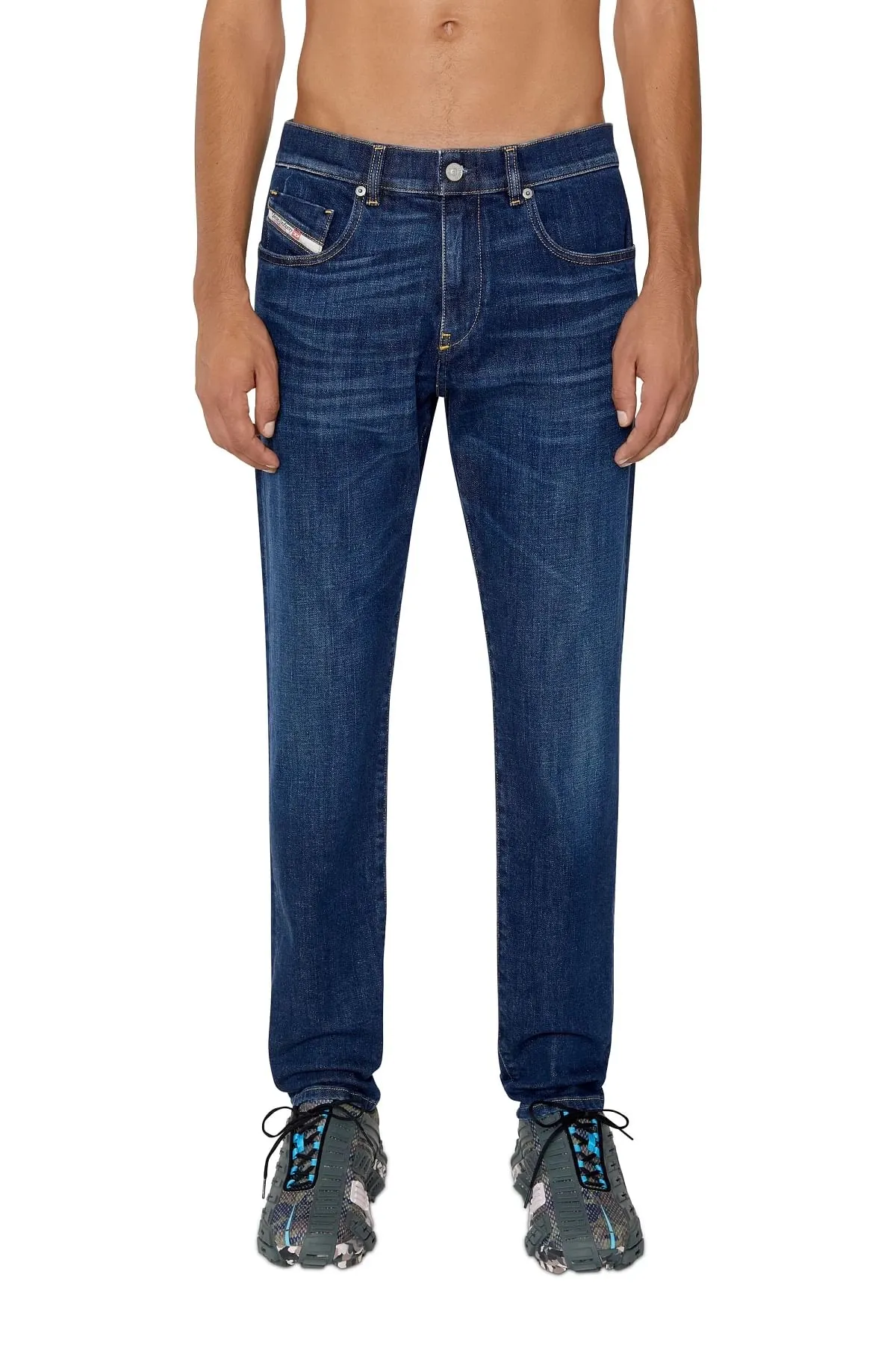 Blue Slim Jeans-2019 D-Strukt