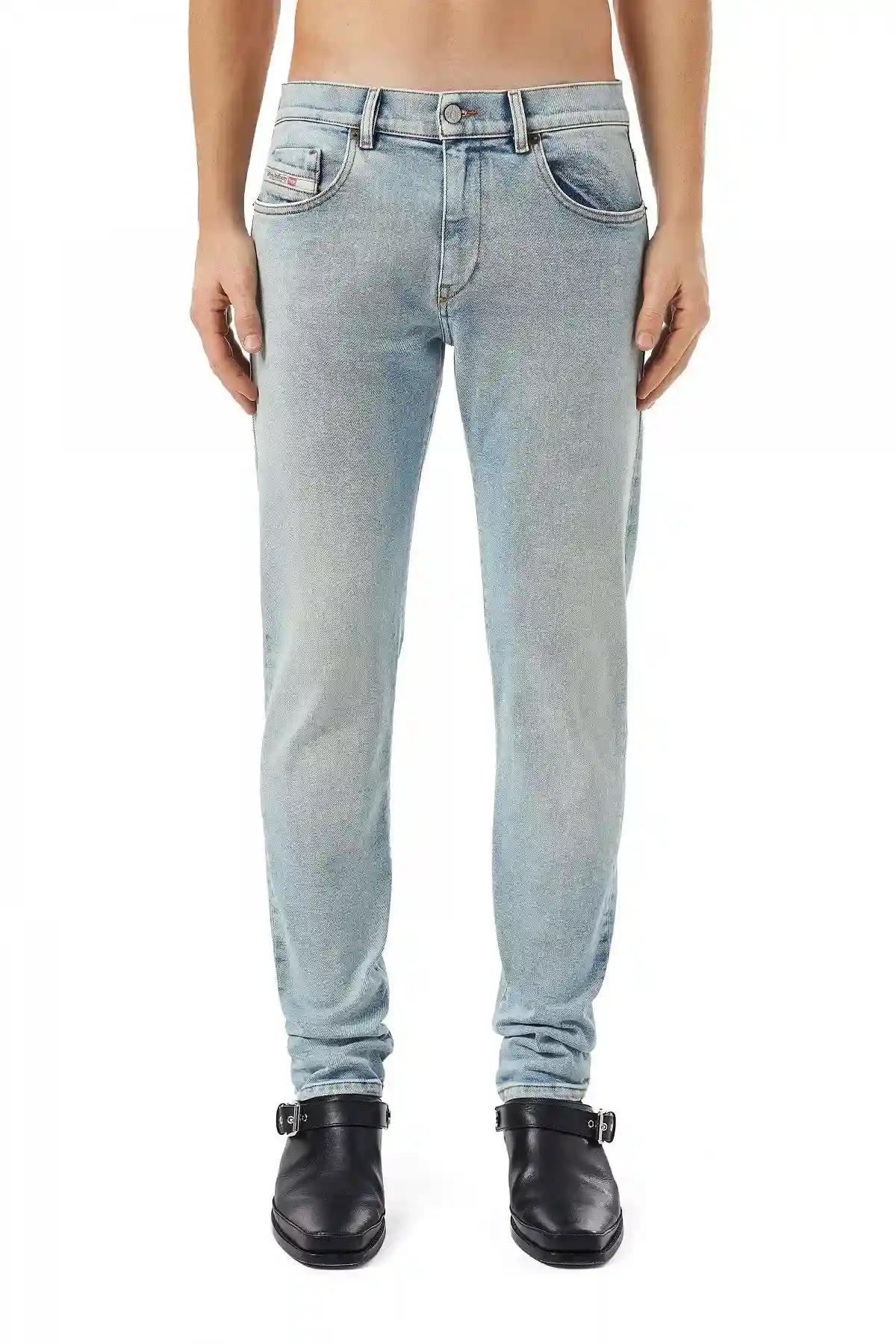 Blue Slim Jeans-2019 D-Strukt
