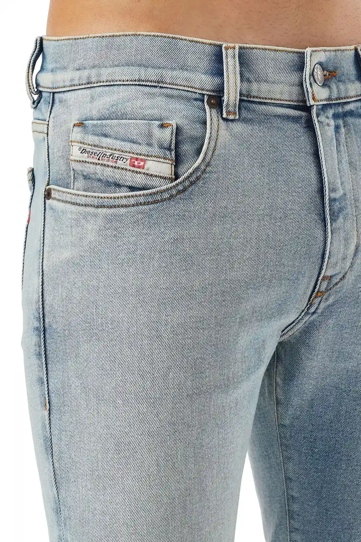 Blue Slim Jeans-2019 D-Strukt
