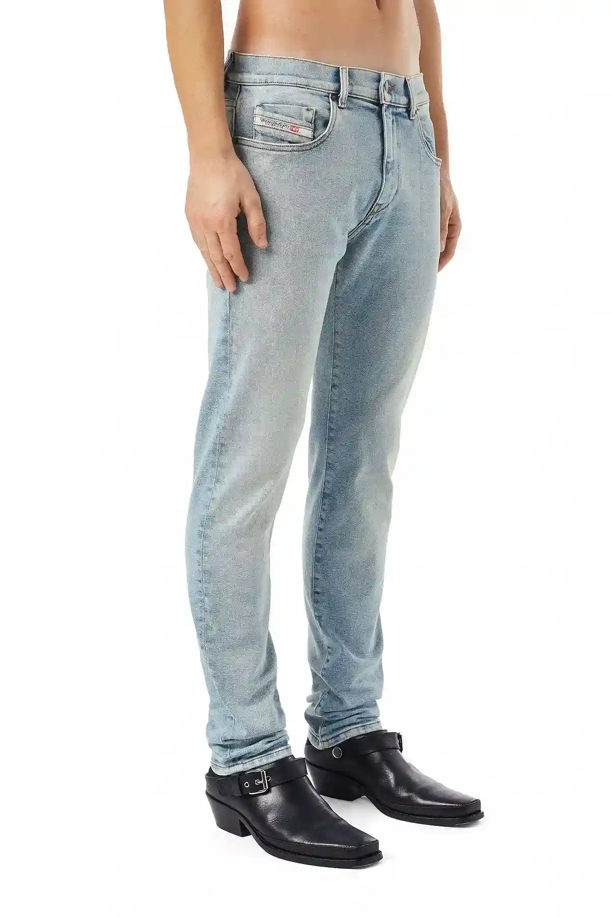 Blue Slim Jeans-2019 D-Strukt