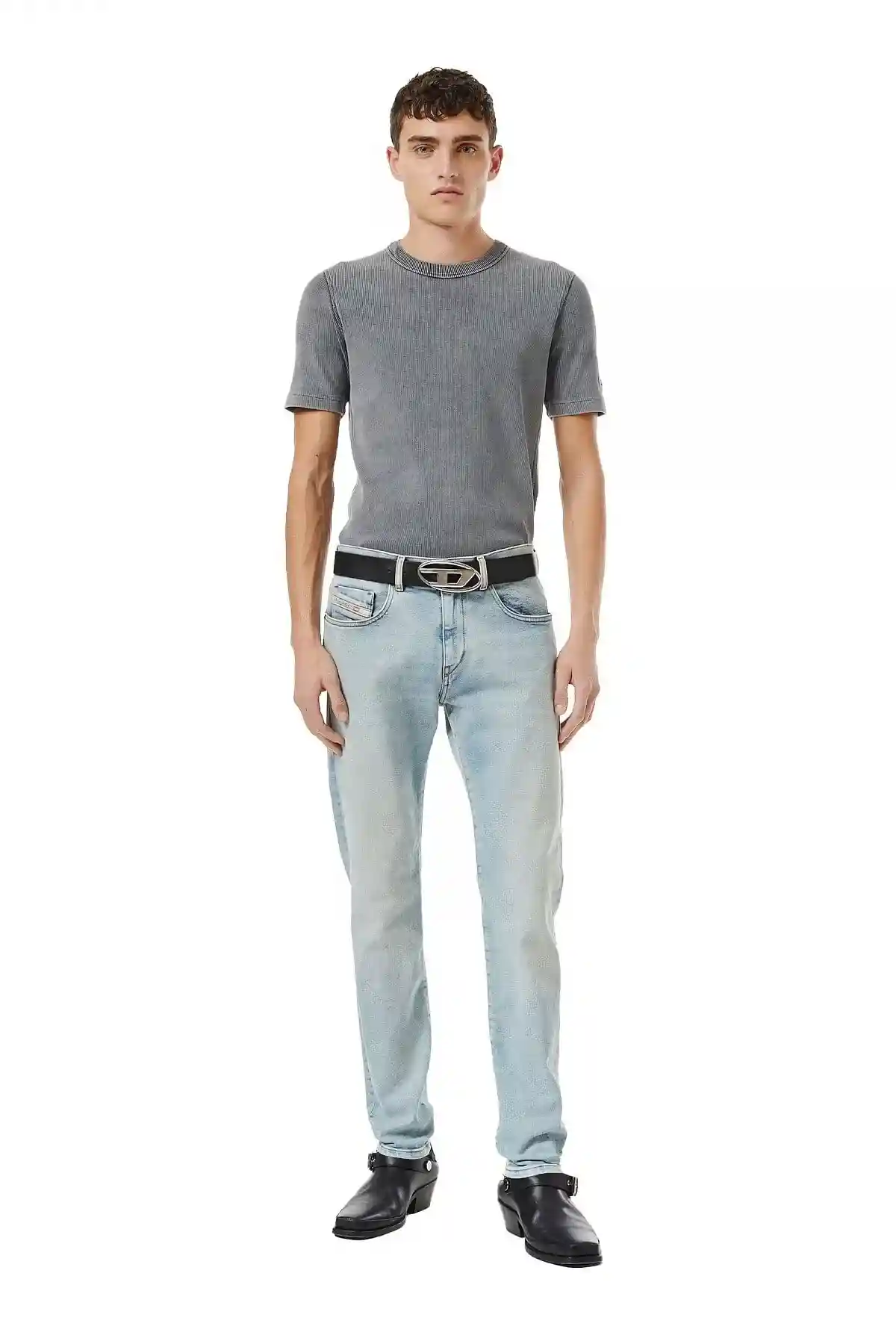 Blue Slim Jeans-2019 D-Strukt