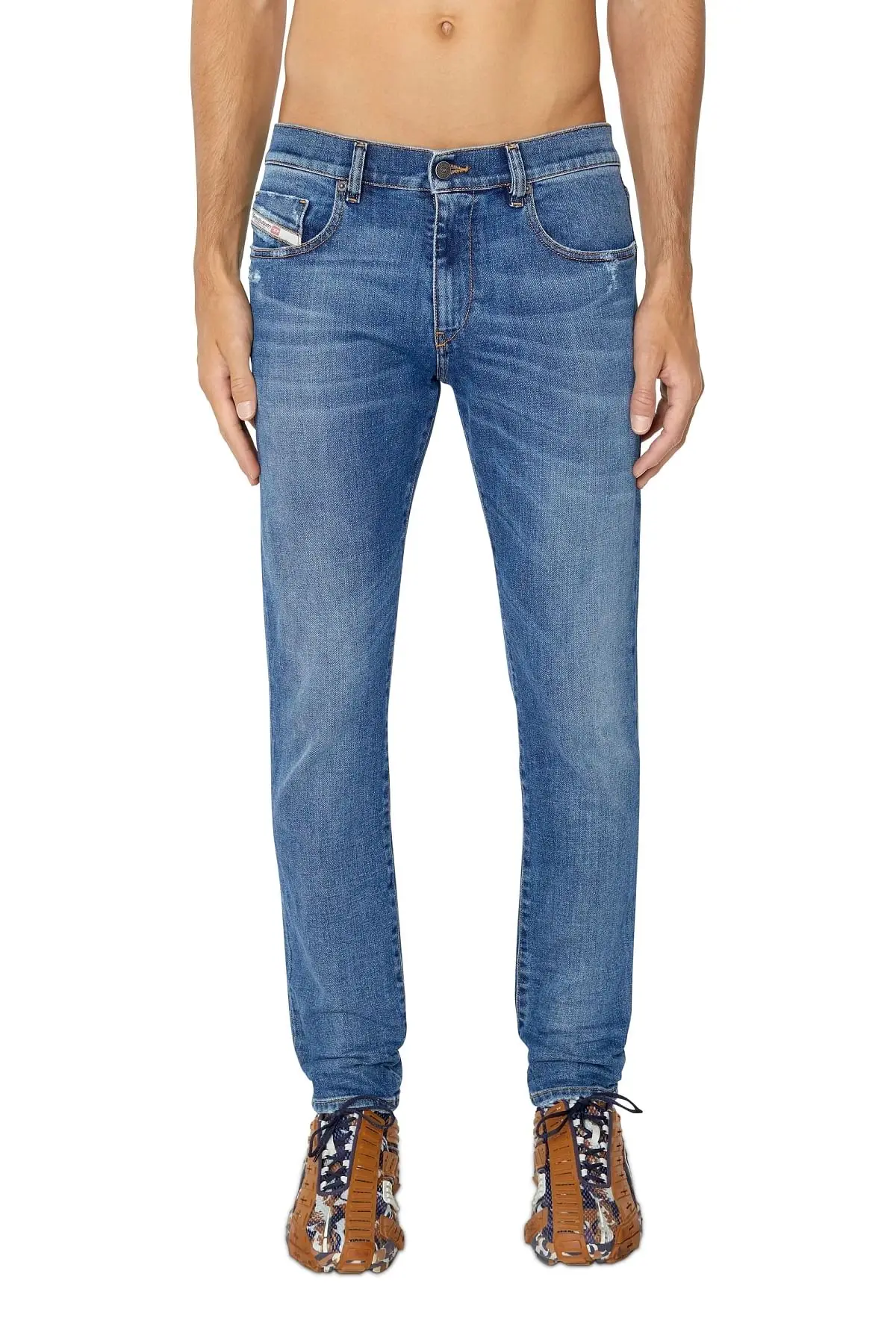 Blue Slim Jeans-2019 D-Strukt