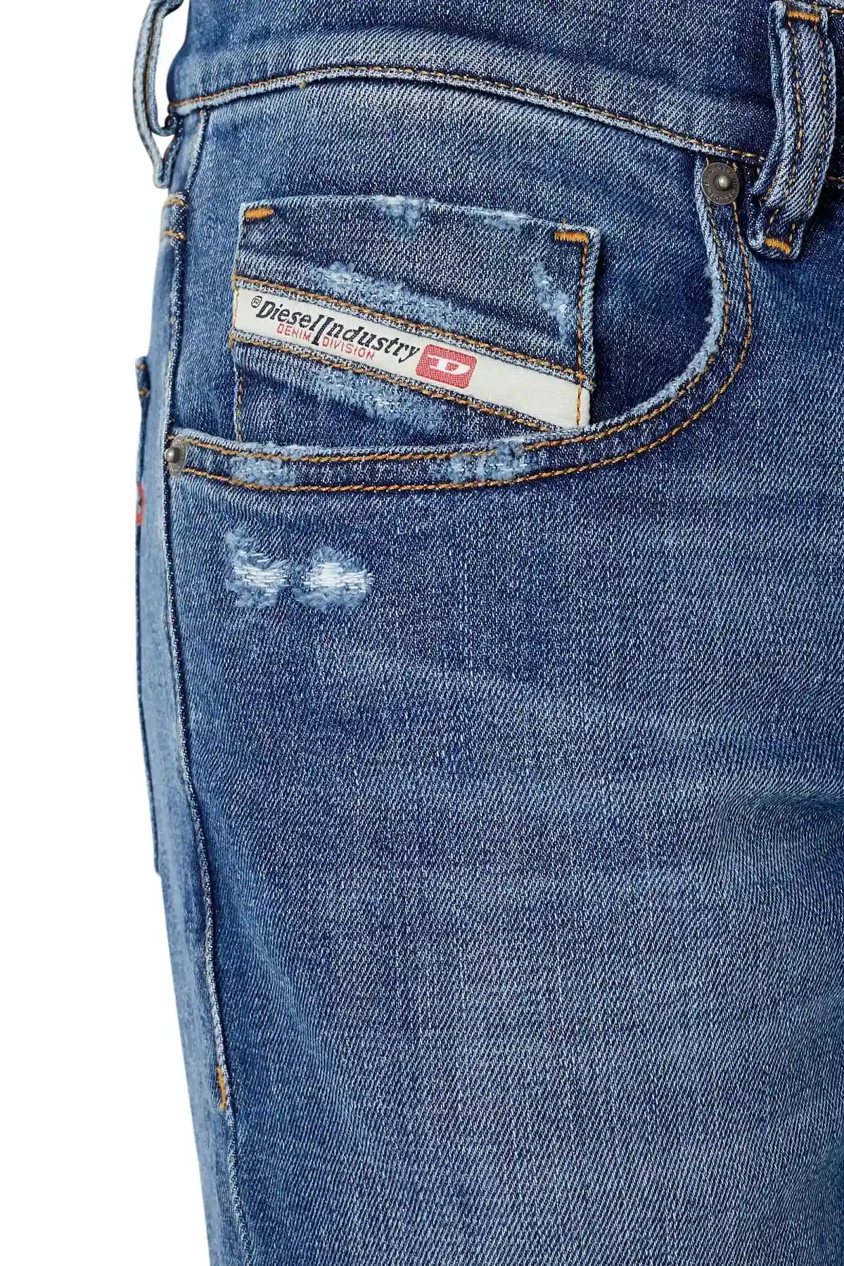 Blue Slim Jeans-2019 D-Strukt