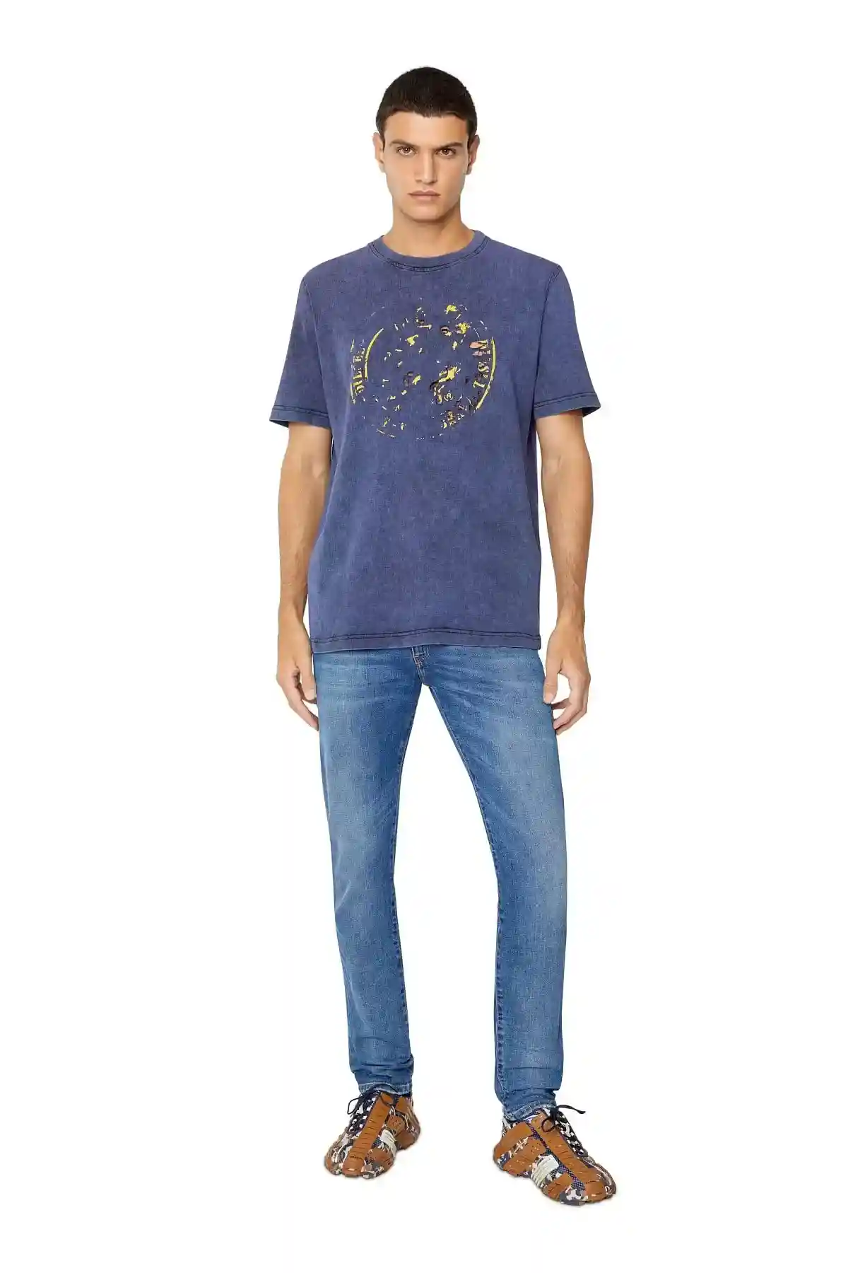 Blue Slim Jeans-2019 D-Strukt
