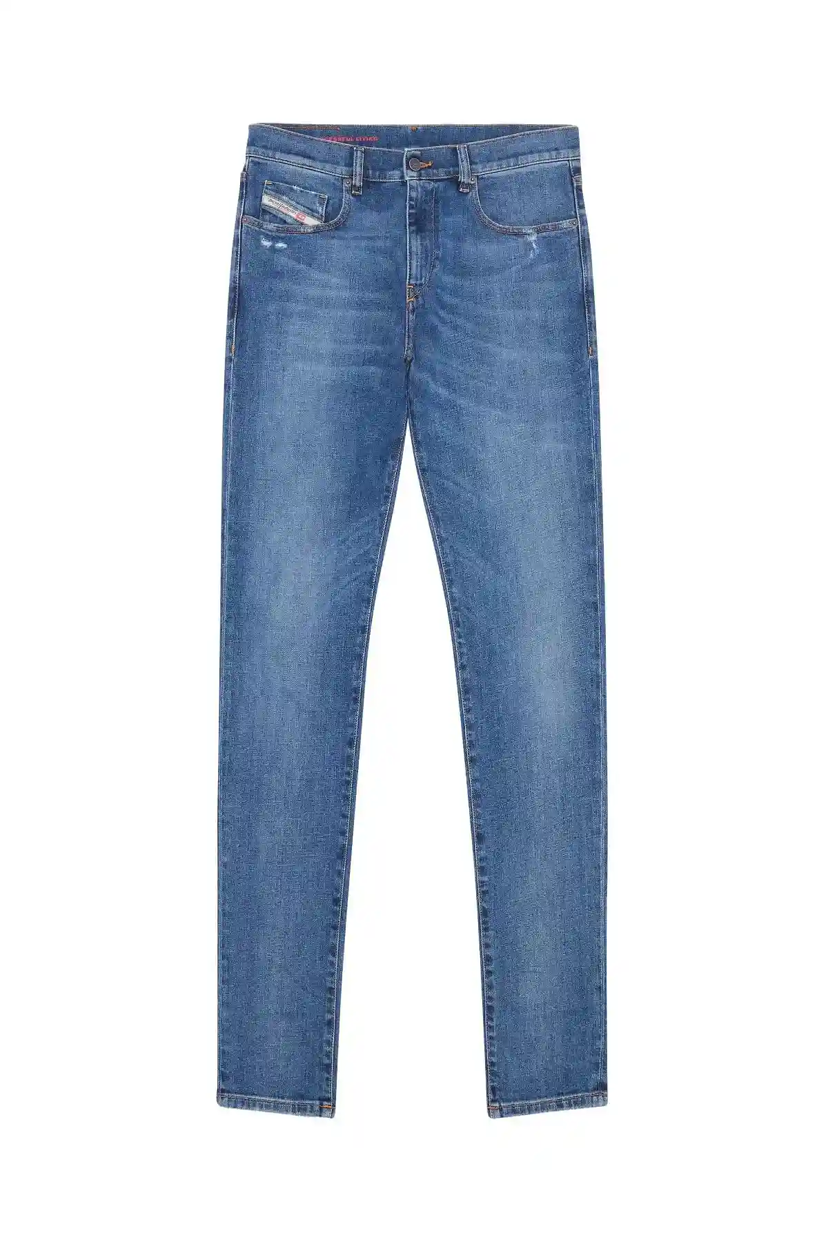 Blue Slim Jeans-2019 D-Strukt