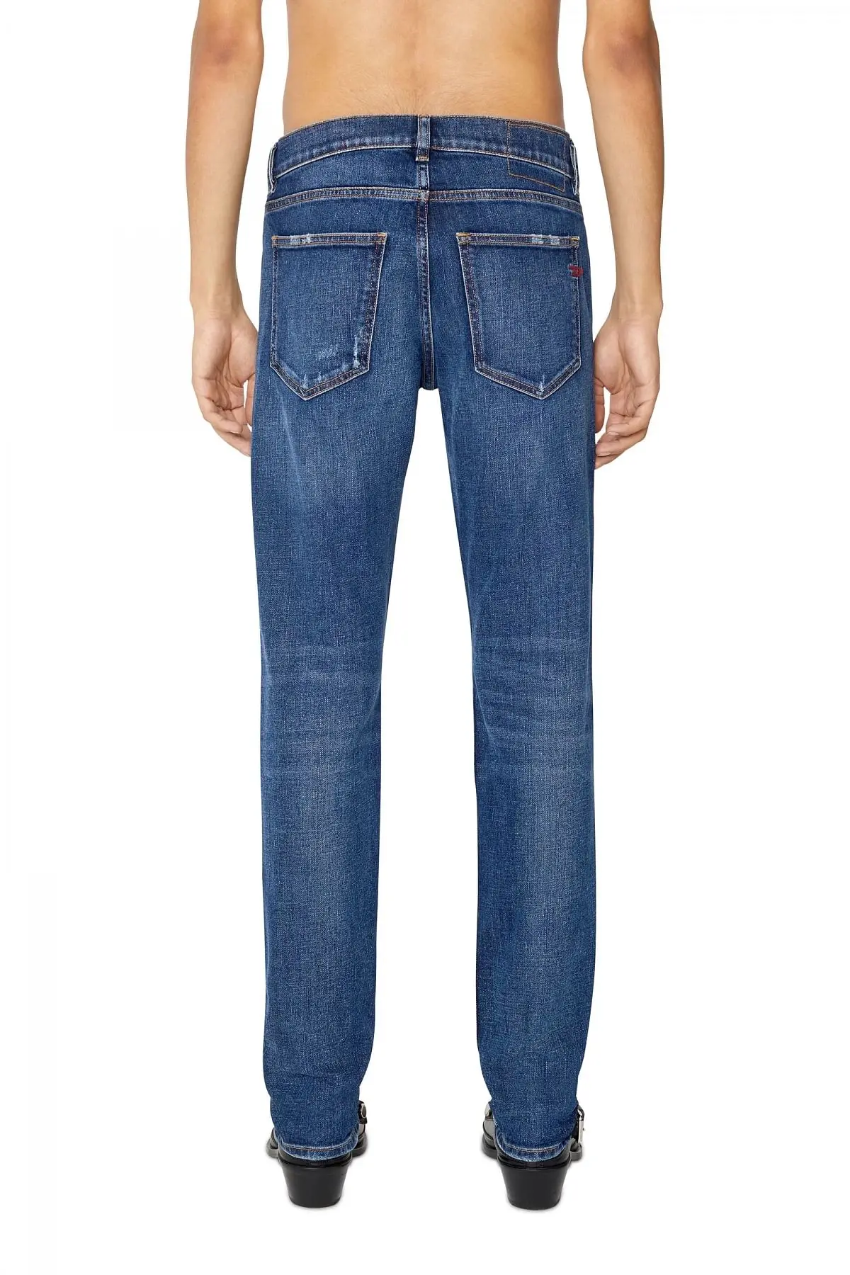 Blue Slim Jeans-2019 D-Strukt