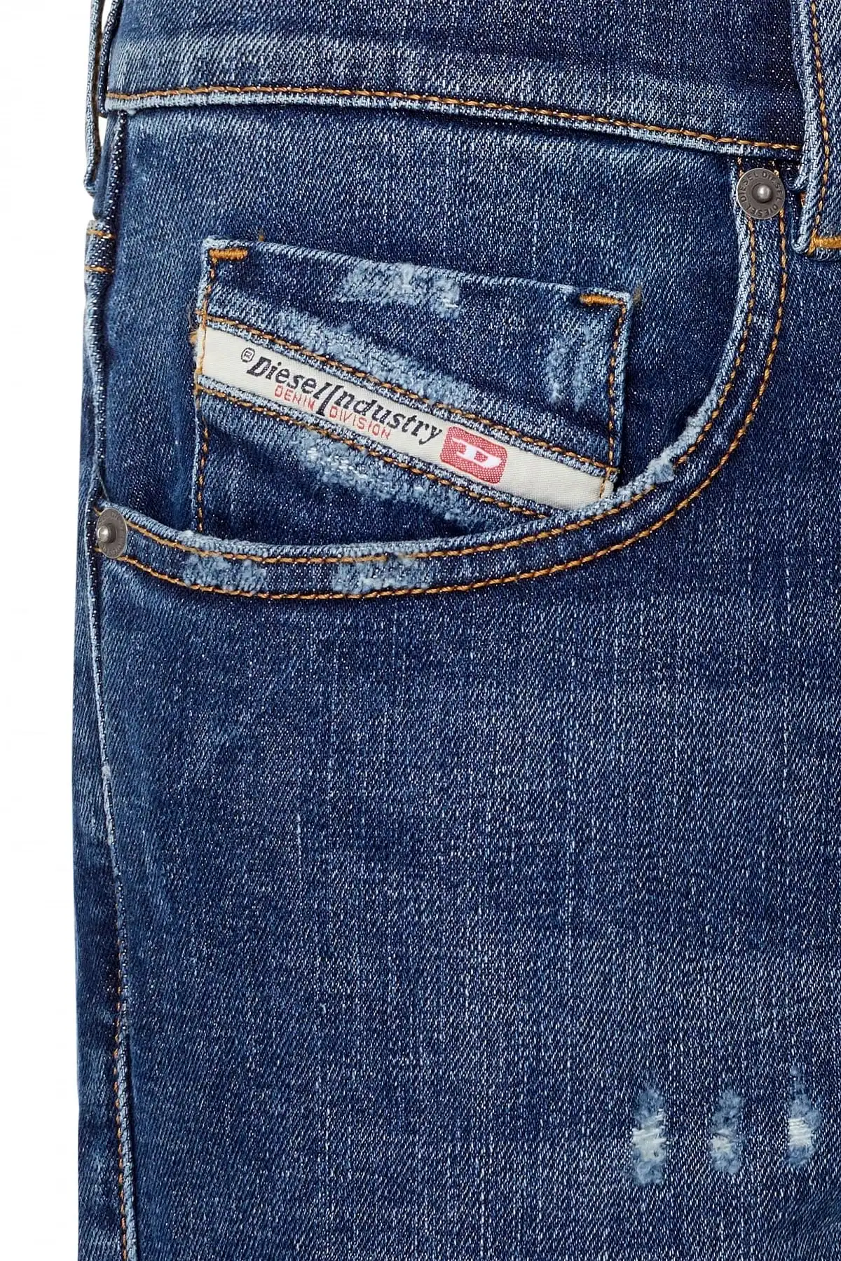 Blue Slim Jeans-2019 D-Strukt
