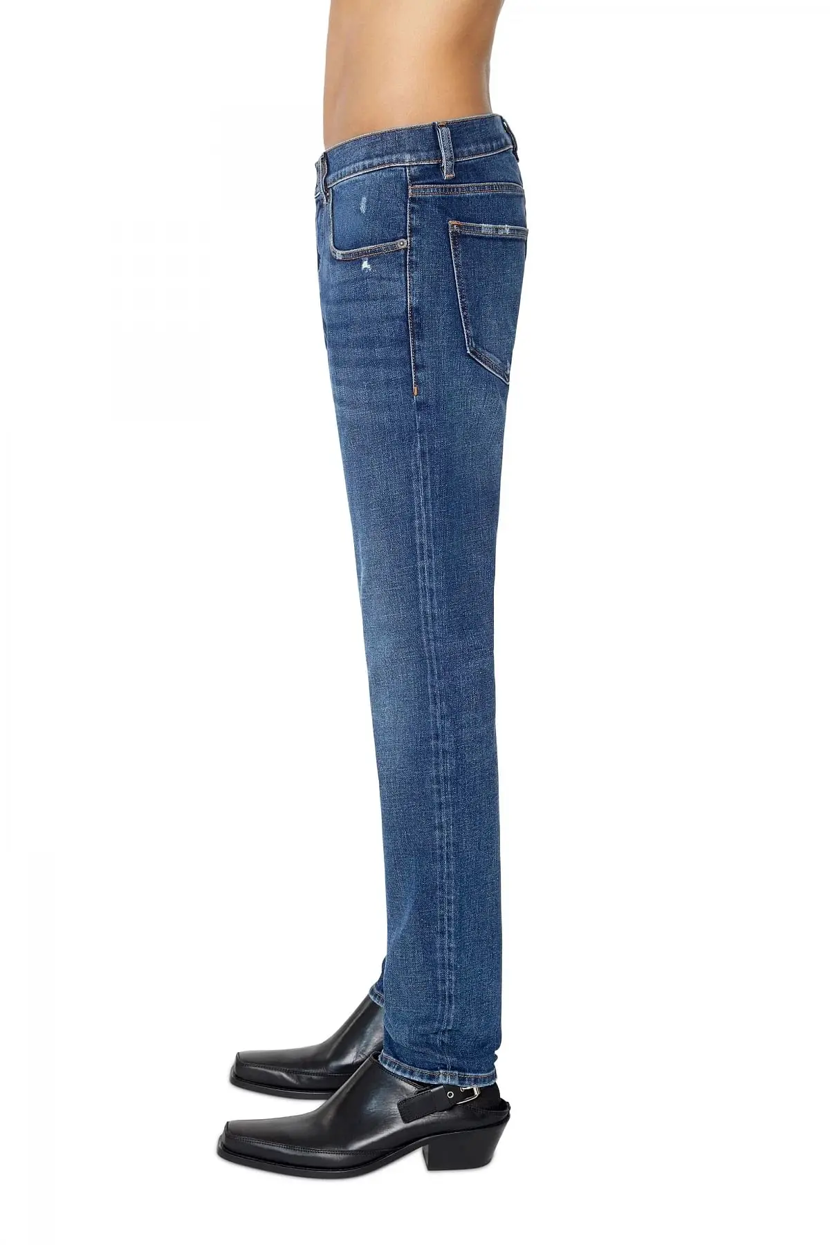 Blue Slim Jeans-2019 D-Strukt