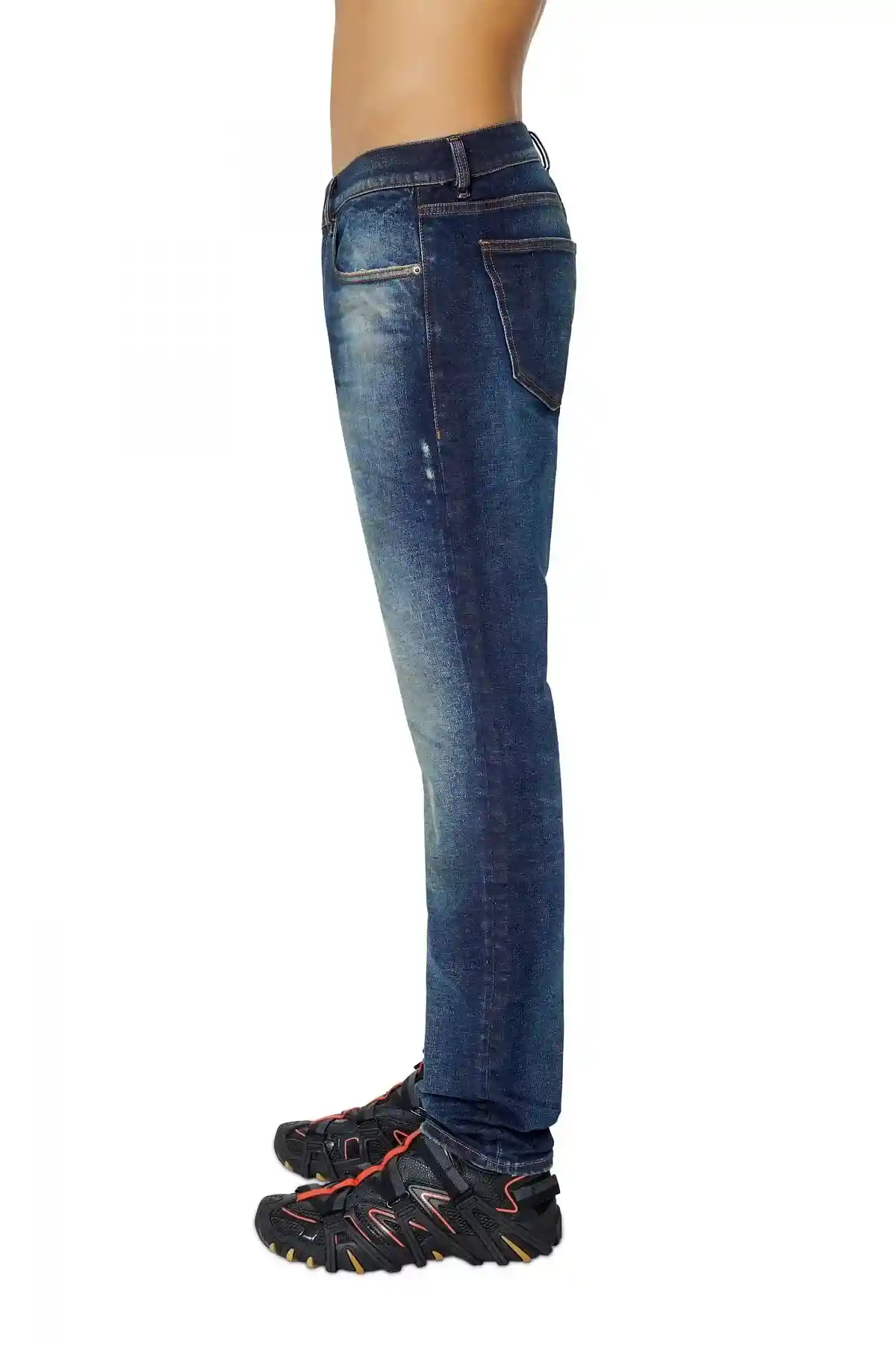 Blue Slim Jeans-2019 D-Strukt