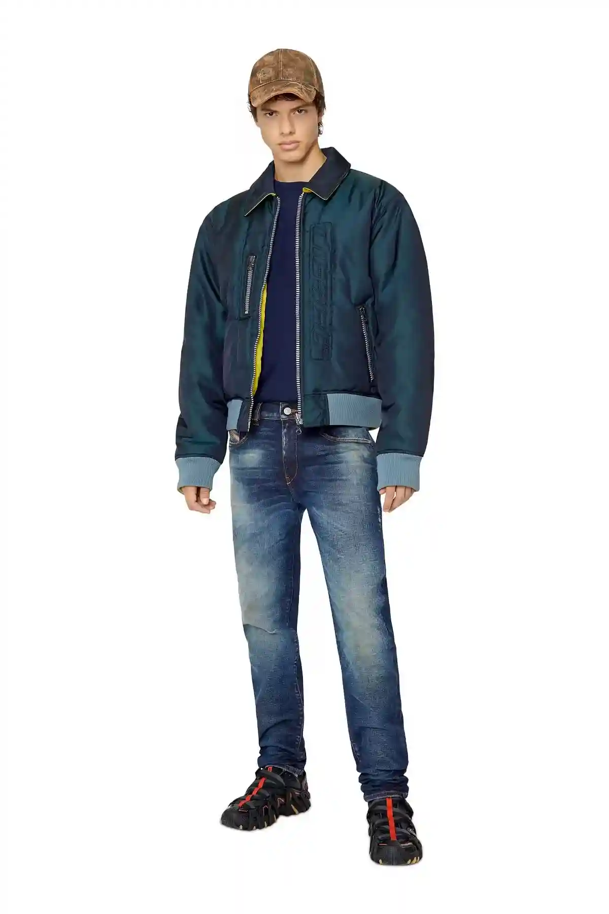 Blue Slim Jeans-2019 D-Strukt