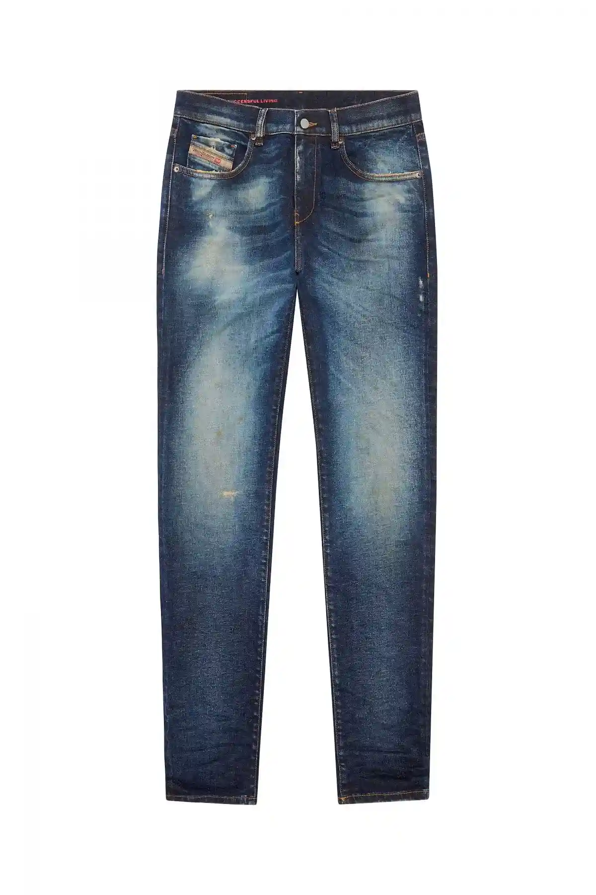 Blue Slim Jeans-2019 D-Strukt